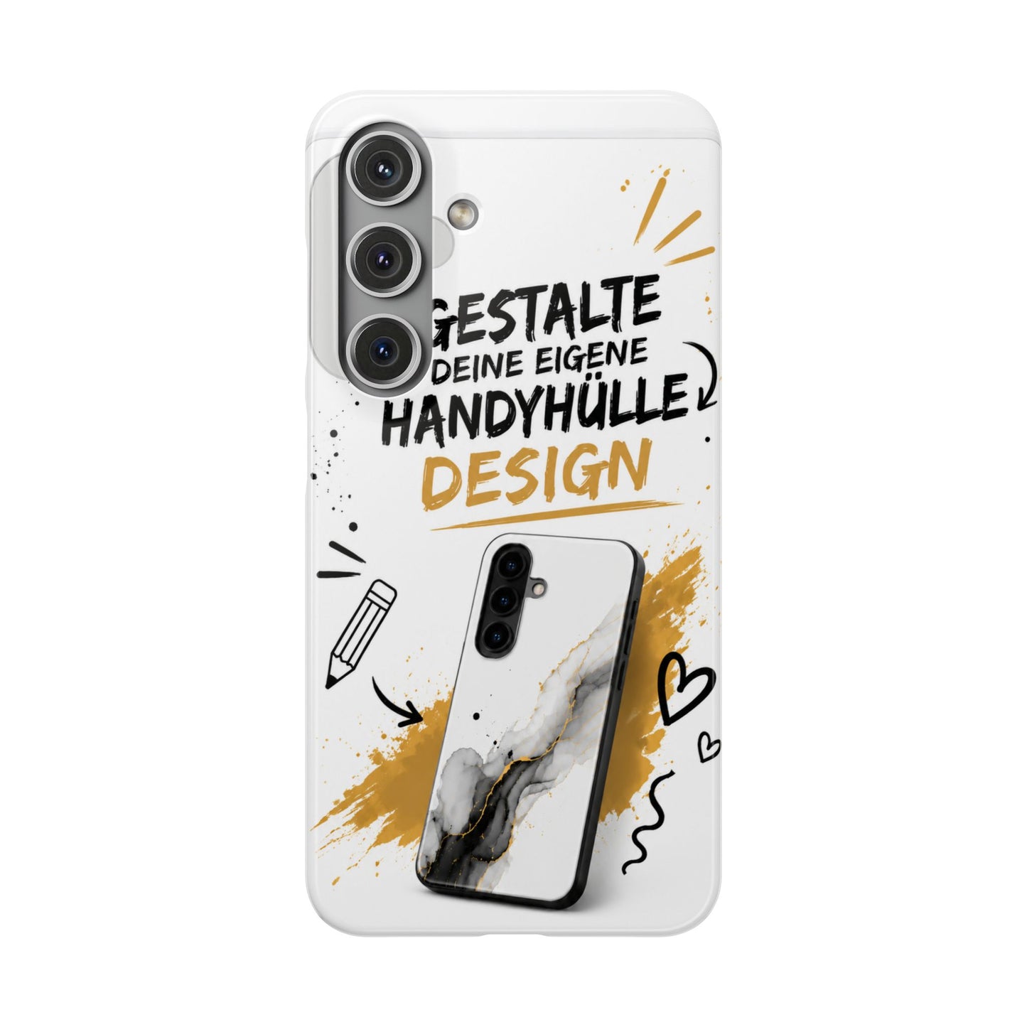 Handyhülle selbst gestalten | Mit Foto, Logo oder Wunschtext