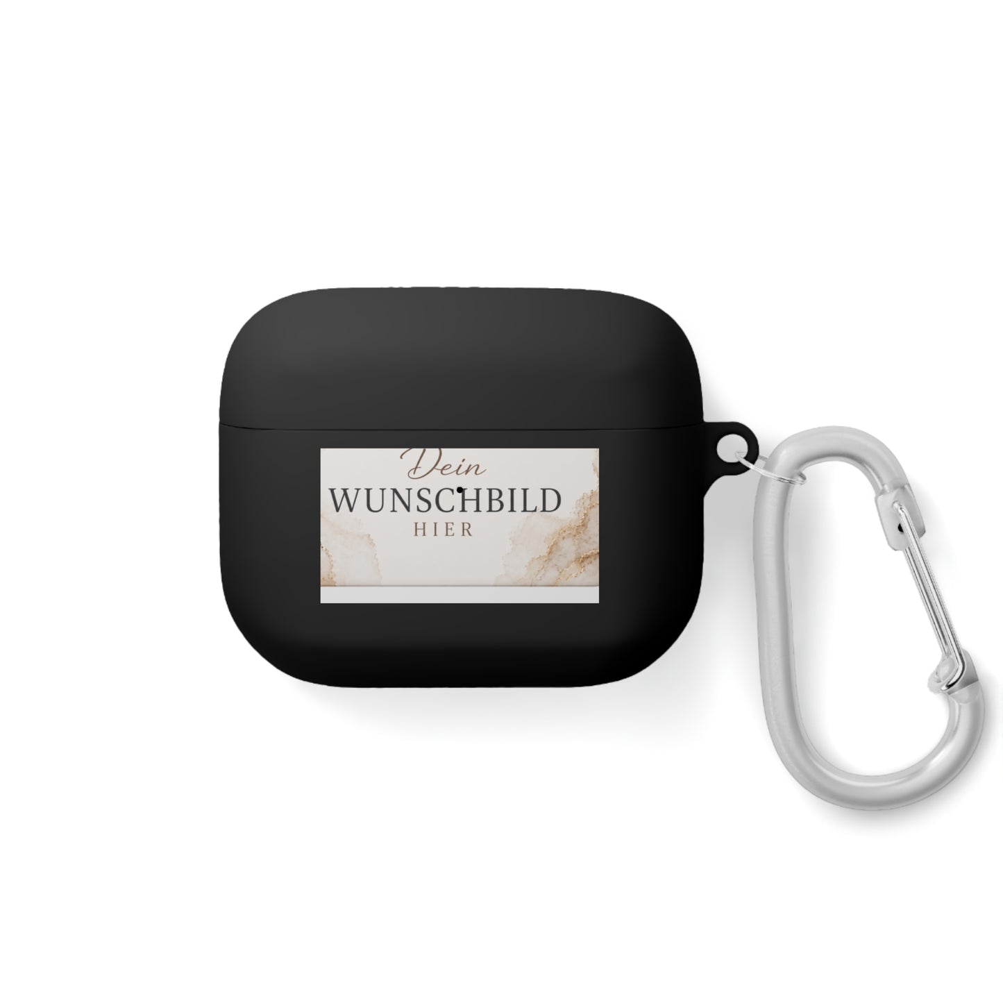Custom Photo AirPods Case Cover — Personalized "Dein Wunschbild Hier" Design