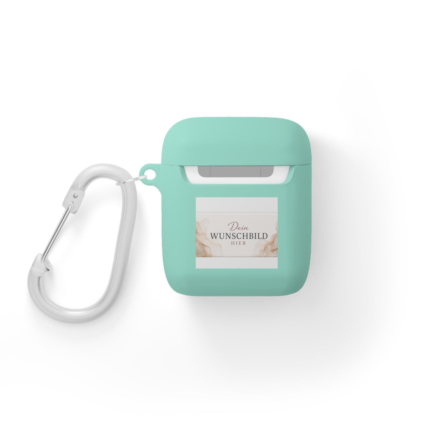 Custom Photo AirPods Case Cover — Personalized "Dein Wunschbild Hier" Design