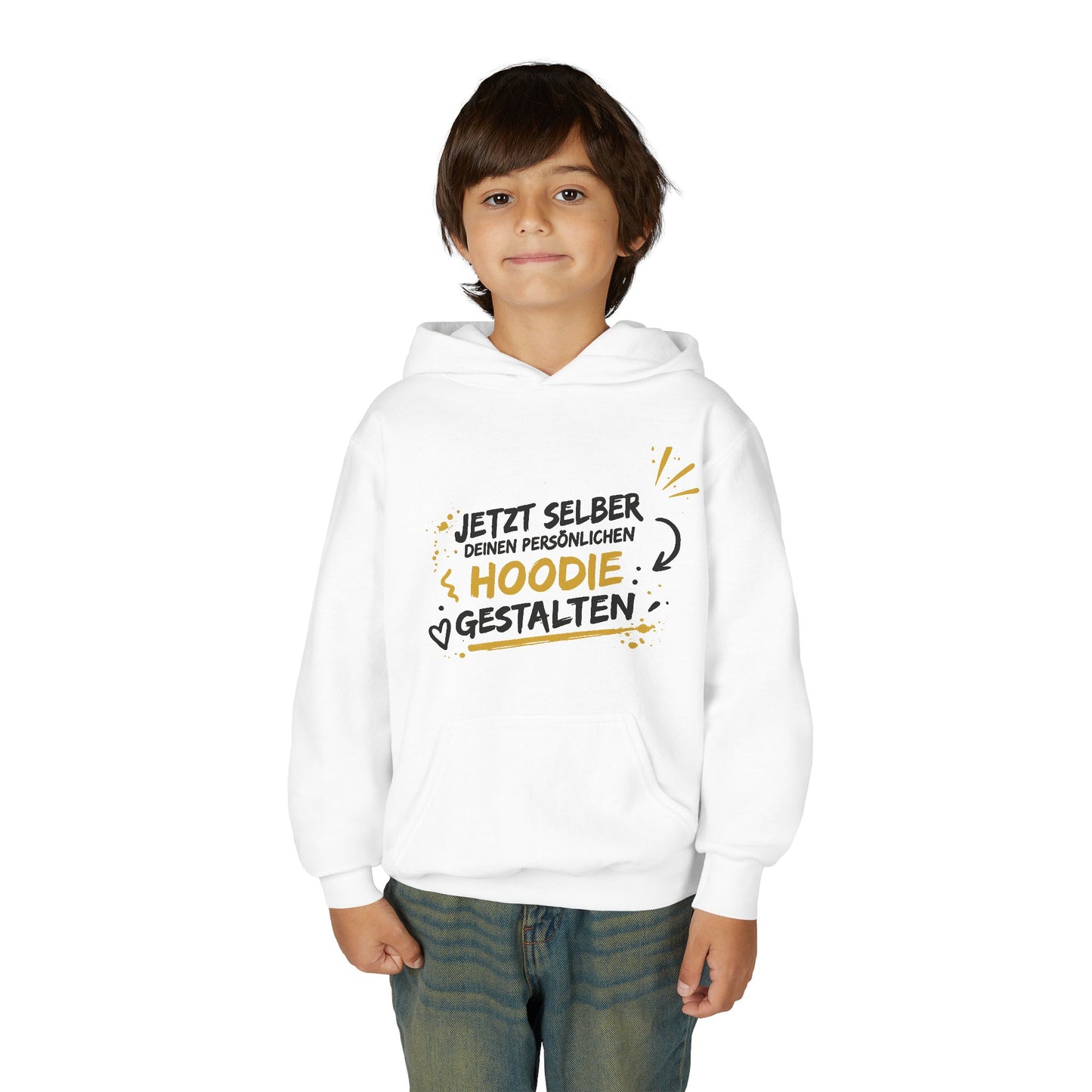 Personalisierten Kinder Hoodie selbst gestalten