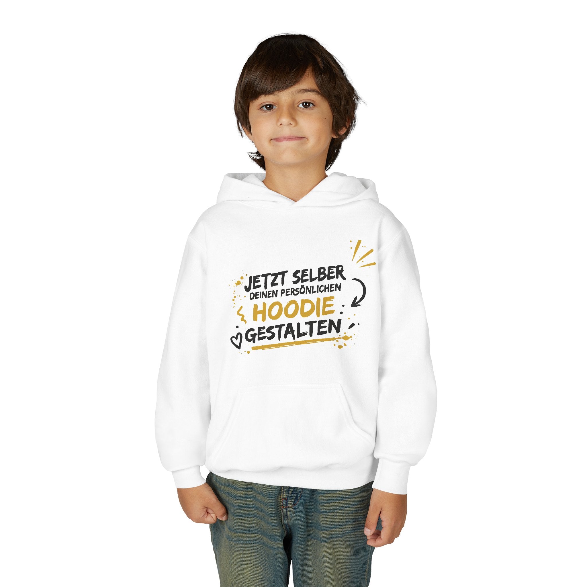 Personalisierten Kinder Hoodie selbst gestalten
