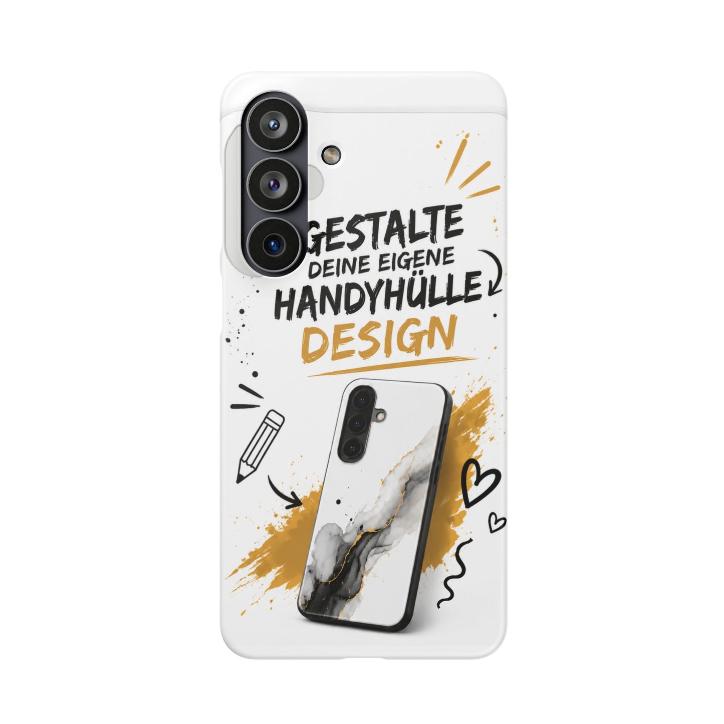Handyhülle selbst gestalten | Mit Foto, Logo oder Wunschtext