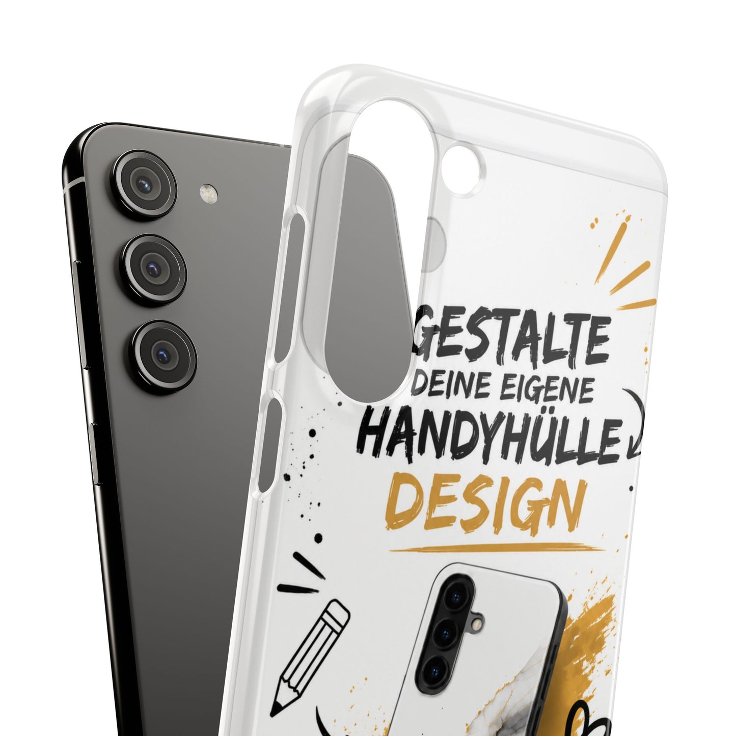 Handyhülle selbst gestalten | Mit Foto, Logo oder Wunschtext