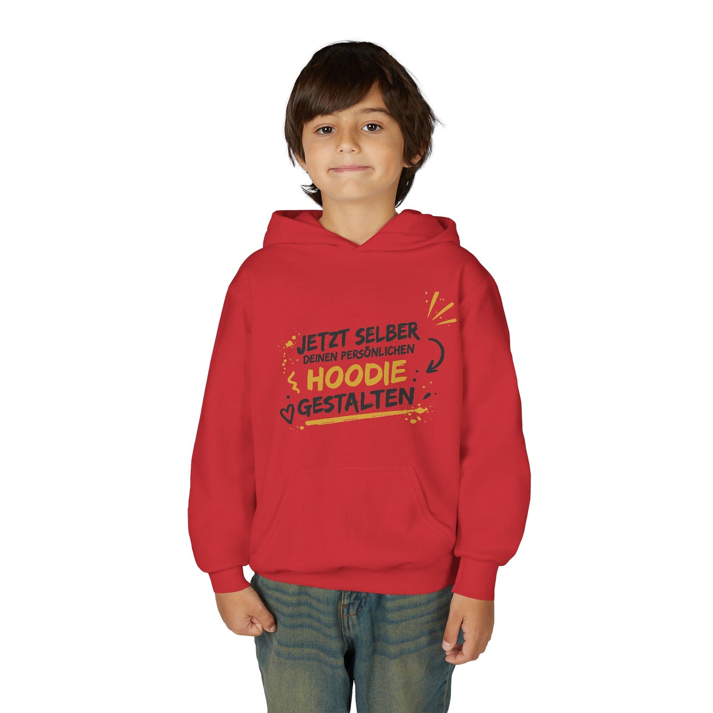 Personalisierten Kinder Hoodie selbst gestalten