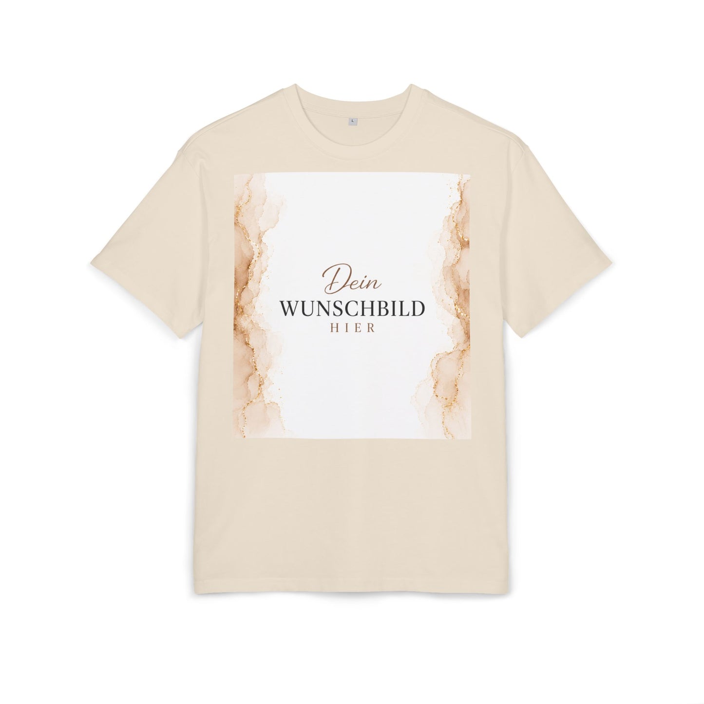 Personalisiertes Oversized T-Shirt mit eigenem Wunschbild