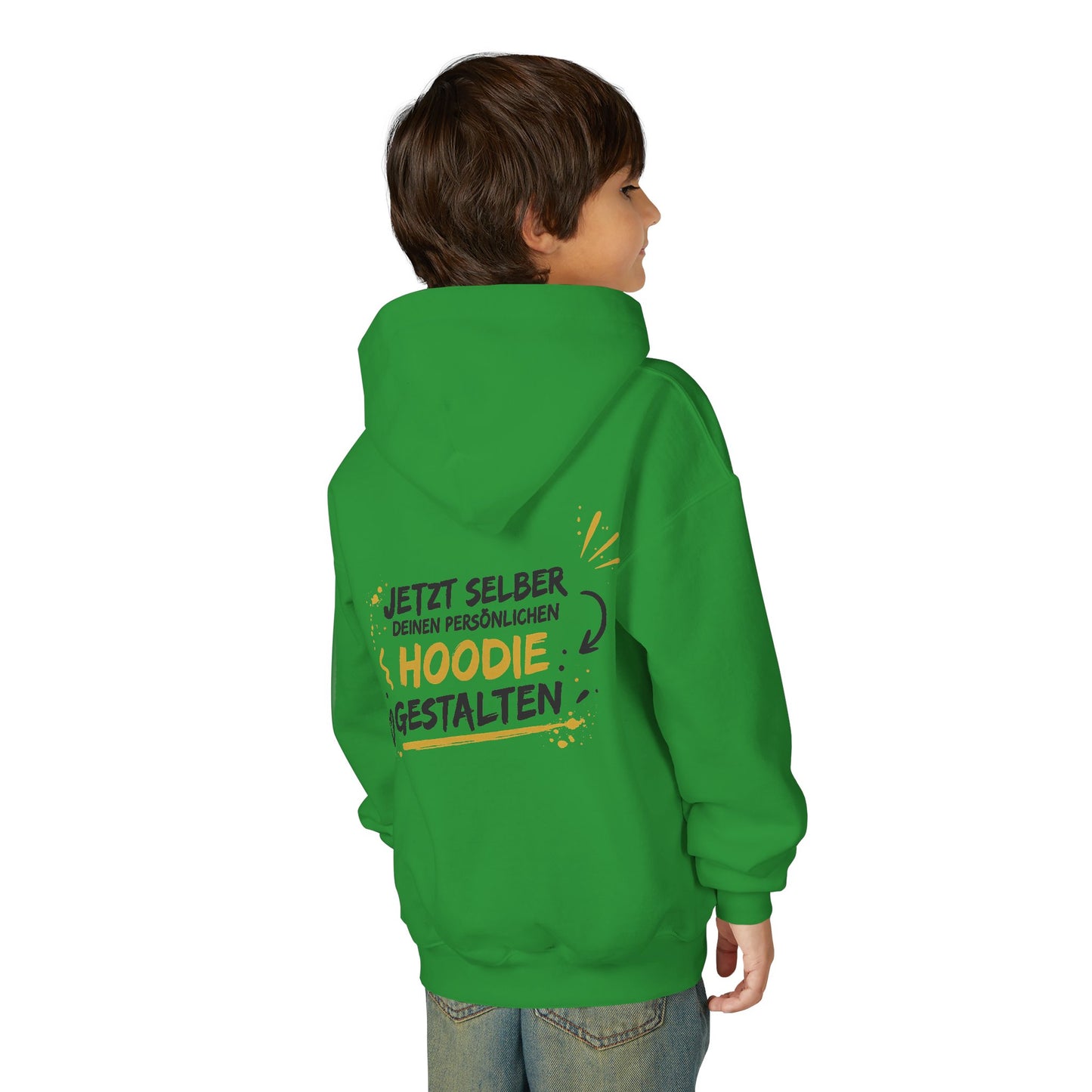 Personalisierten Kinder Hoodie selbst gestalten