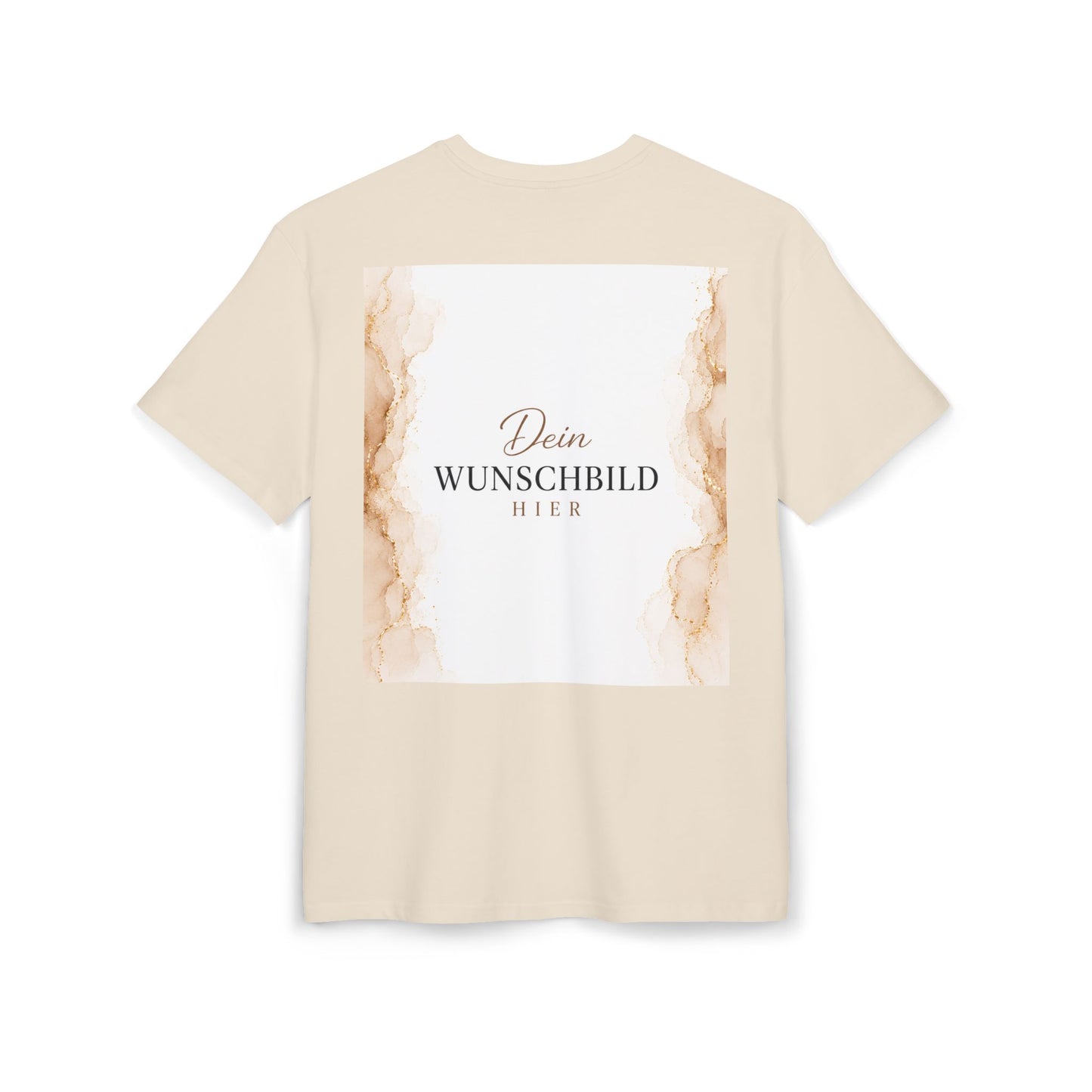Personalisiertes Oversized T-Shirt mit eigenem Wunschbild