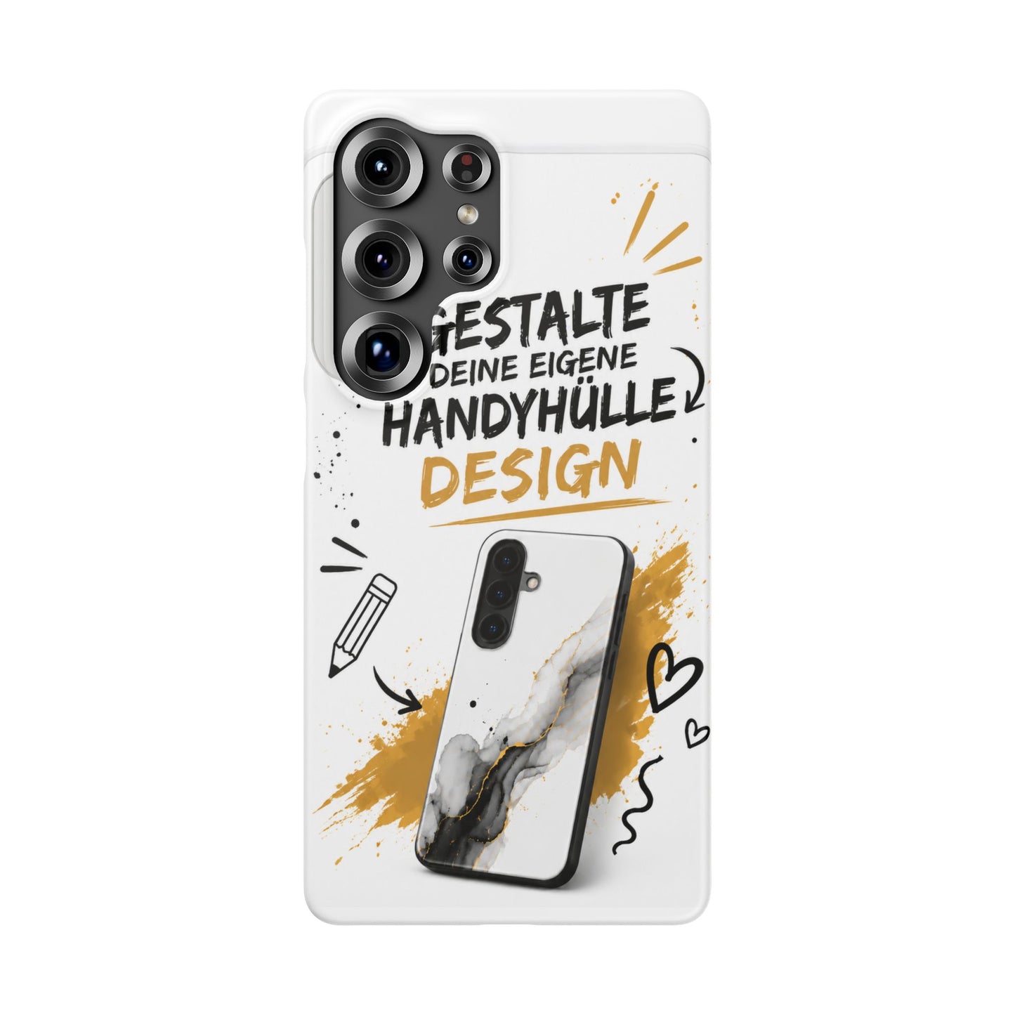 Handyhülle selbst gestalten | Mit Foto, Logo oder Wunschtext