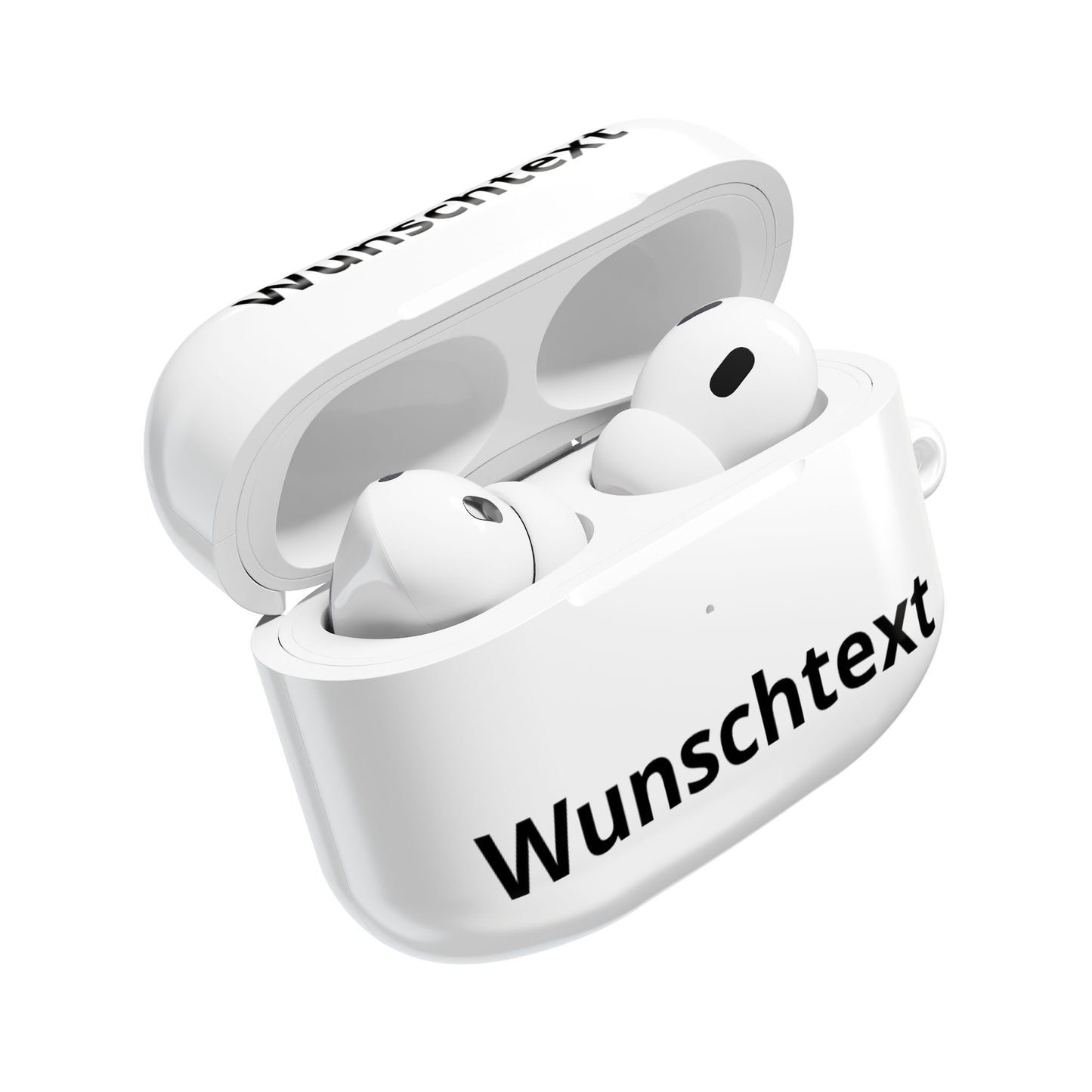Personalisierte AirPods Hülle mit Wunschtext