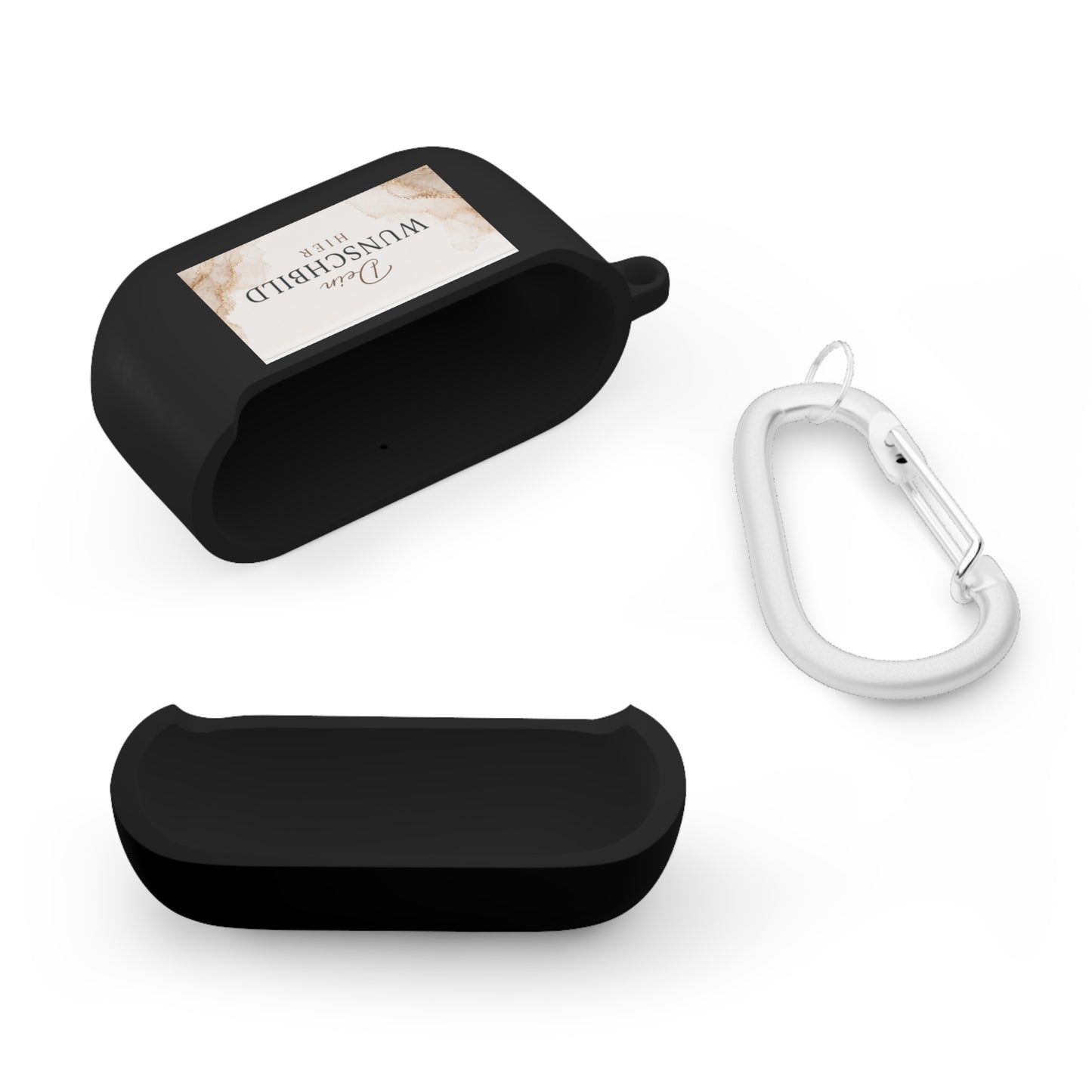 Custom Photo AirPods Case Cover — Personalized "Dein Wunschbild Hier" Design