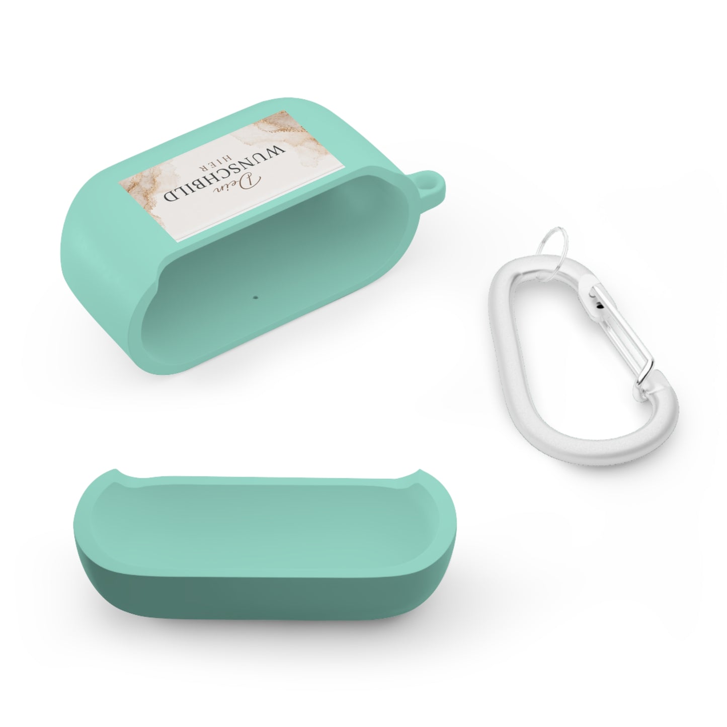 Custom Photo AirPods Case Cover — Personalized "Dein Wunschbild Hier" Design