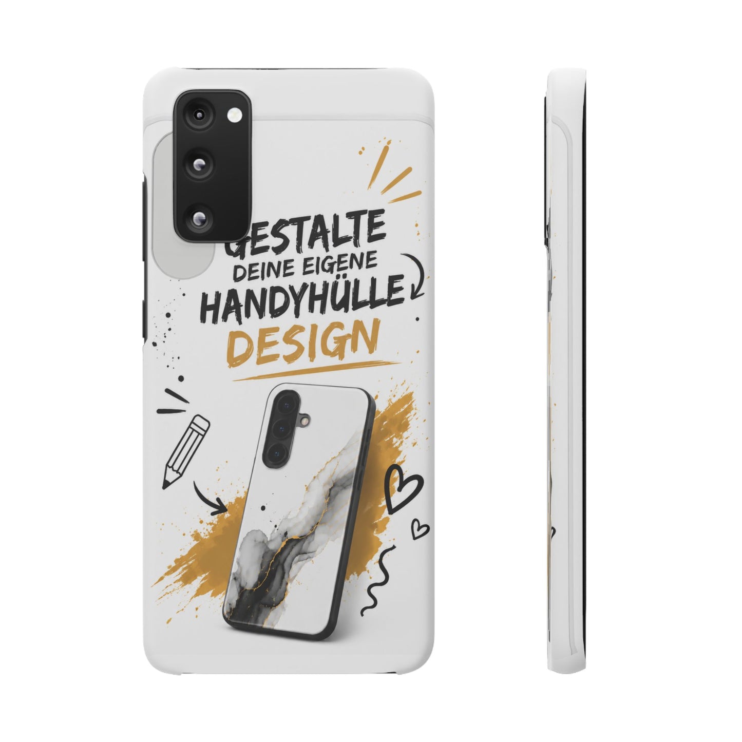 Handyhülle selbst gestalten | Mit Foto, Logo oder Wunschtext