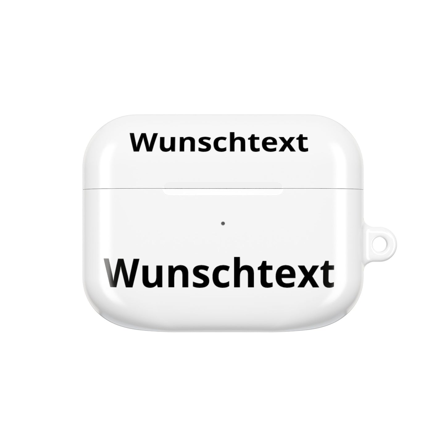Personalisierte AirPods Hülle mit Wunschtext