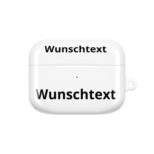Personalisierte AirPods Hülle mit Wunschtext