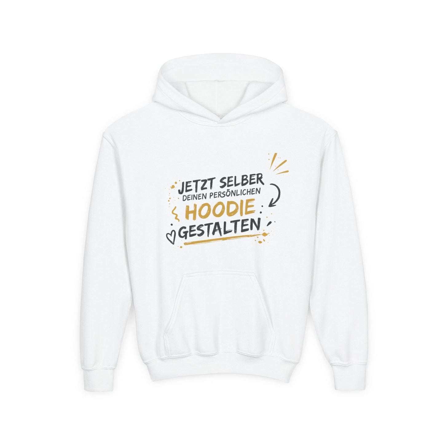 Personalisierten Kinder Hoodie selbst gestalten