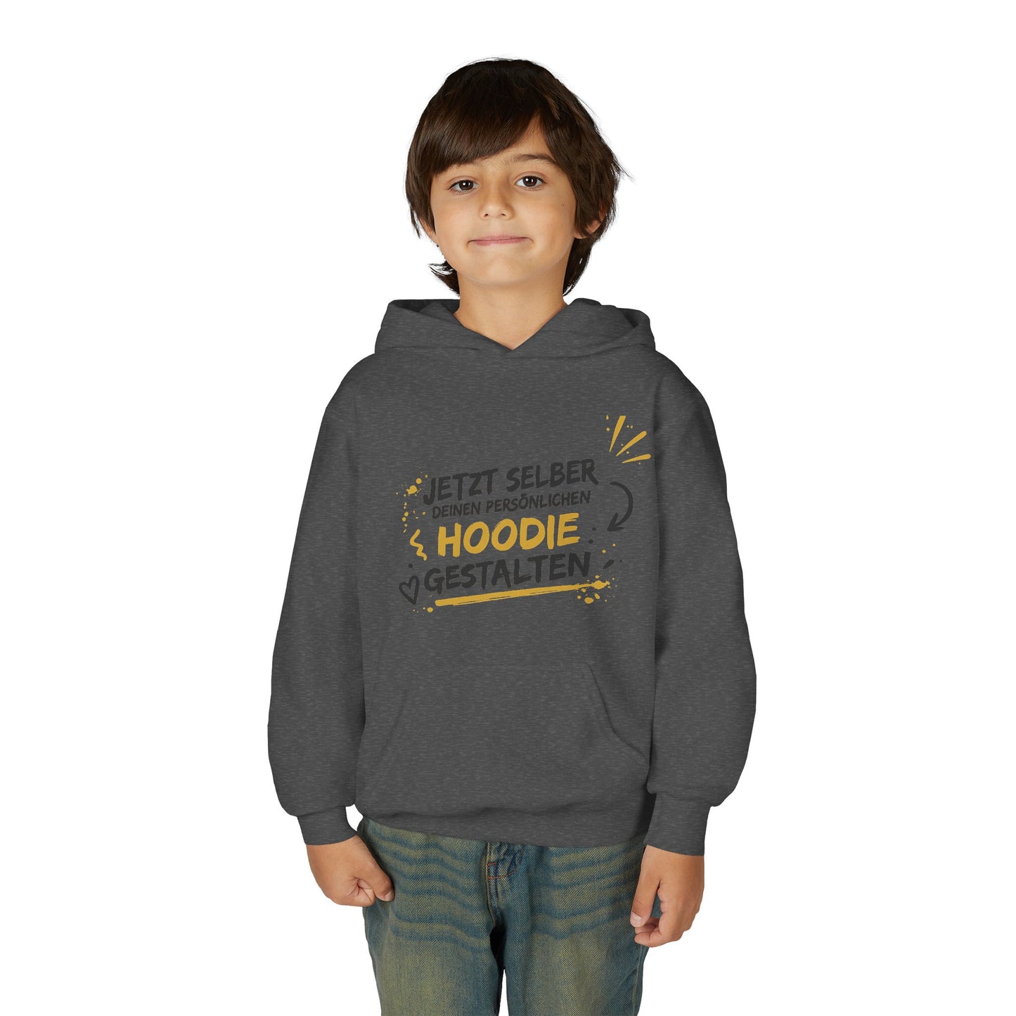Personalisierten Kinder Hoodie selbst gestalten