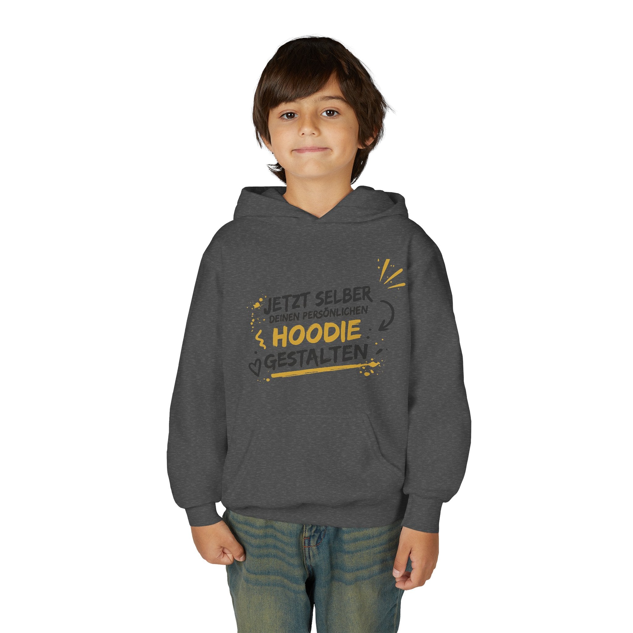 Personalisierten Kinder Hoodie selbst gestalten