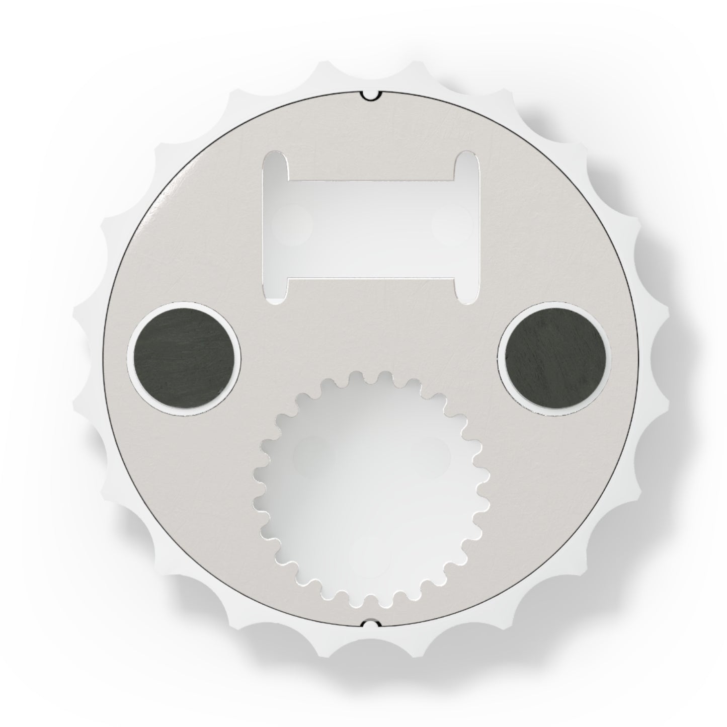 Custom Bottle Opener – Personalized 'Wunschtext' Cap-Style Keychain Opener