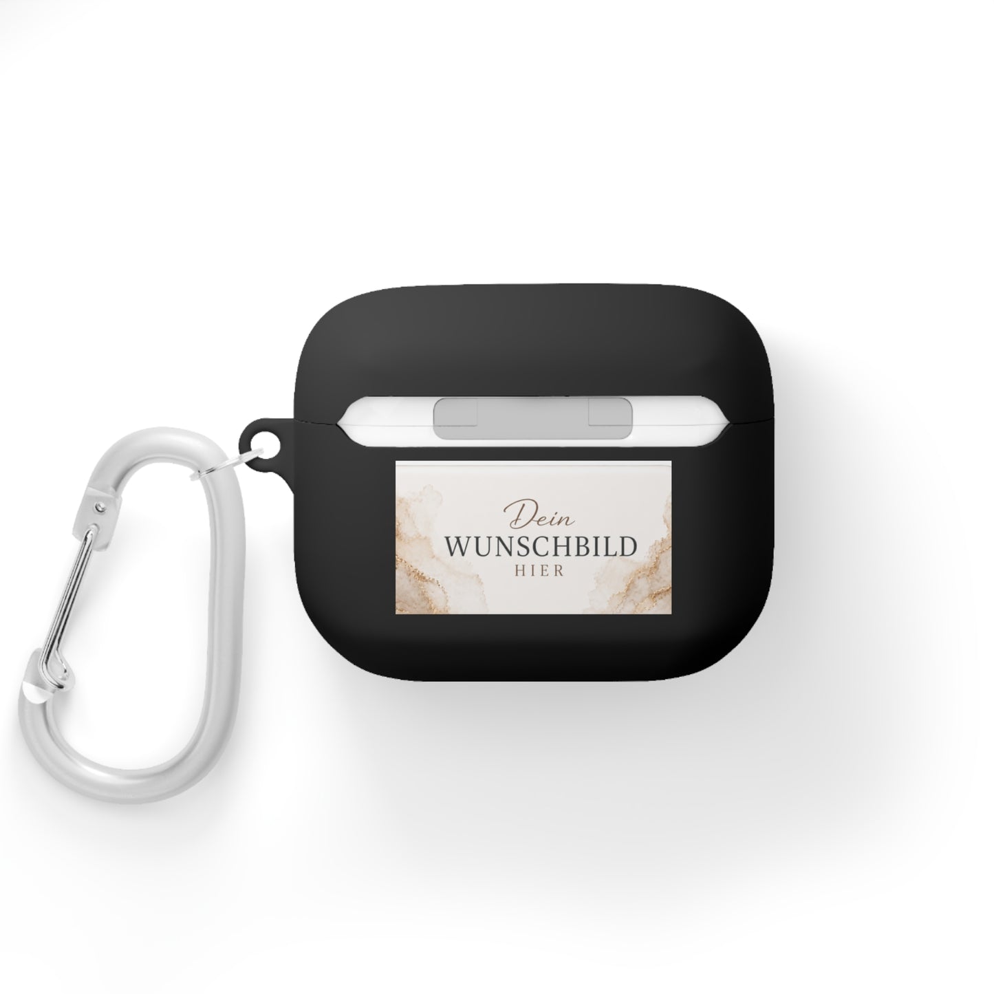 Custom Photo AirPods Case Cover — Personalized "Dein Wunschbild Hier" Design