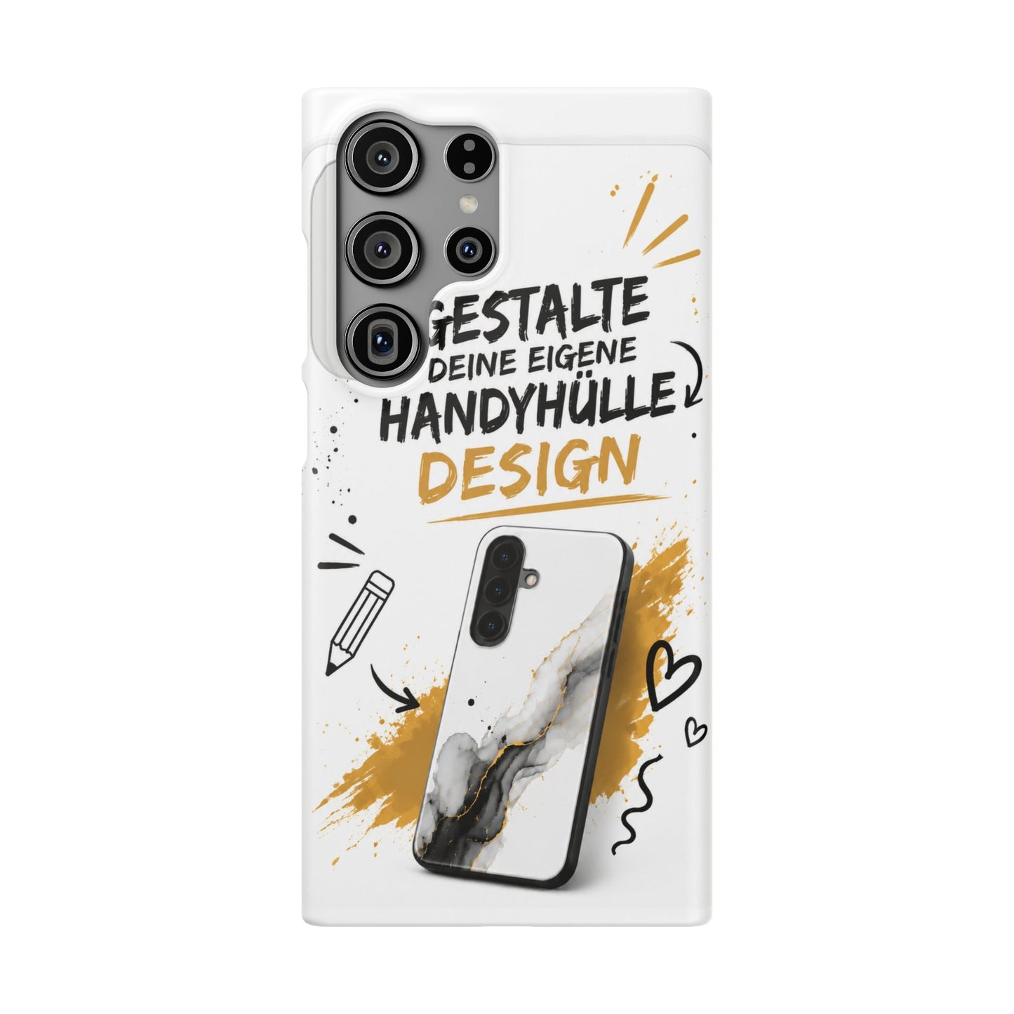 Handyhülle selbst gestalten | Mit Foto, Logo oder Wunschtext