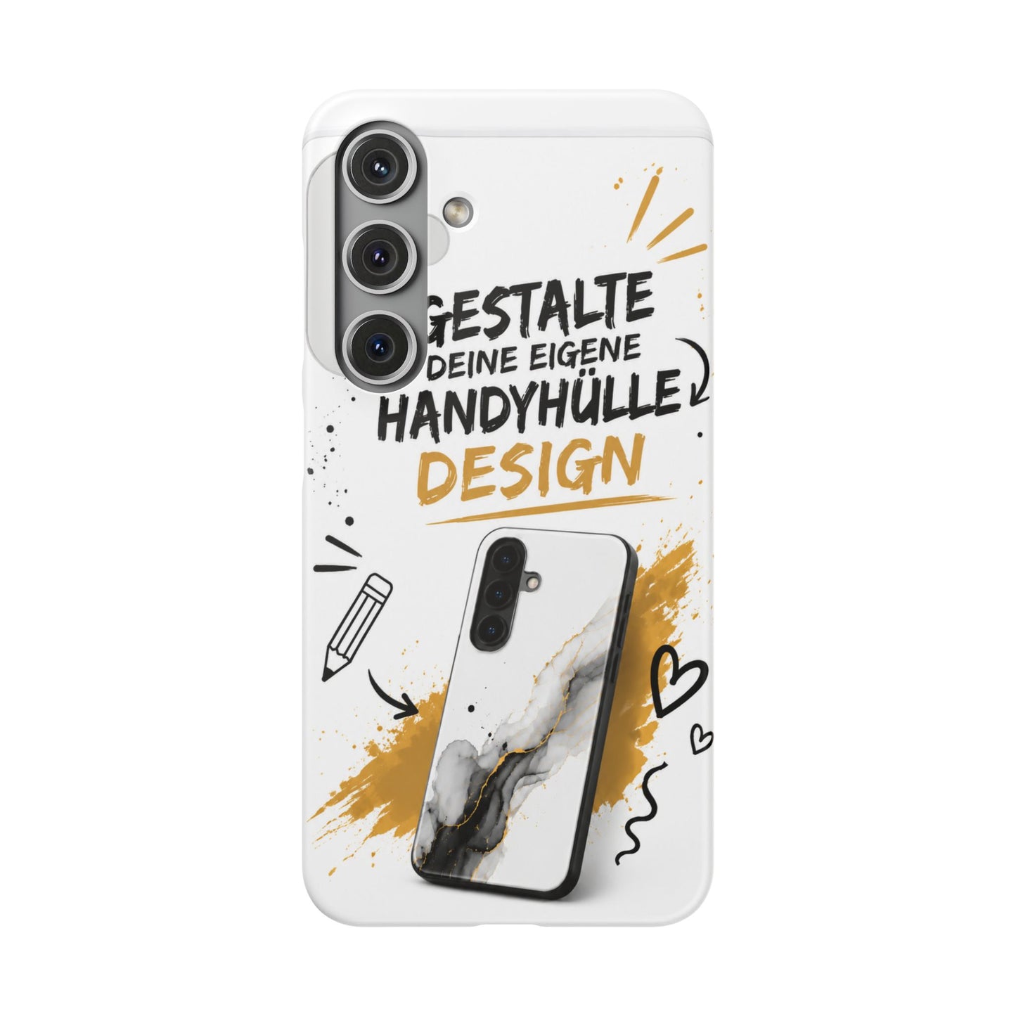 Handyhülle selbst gestalten | Mit Foto, Logo oder Wunschtext