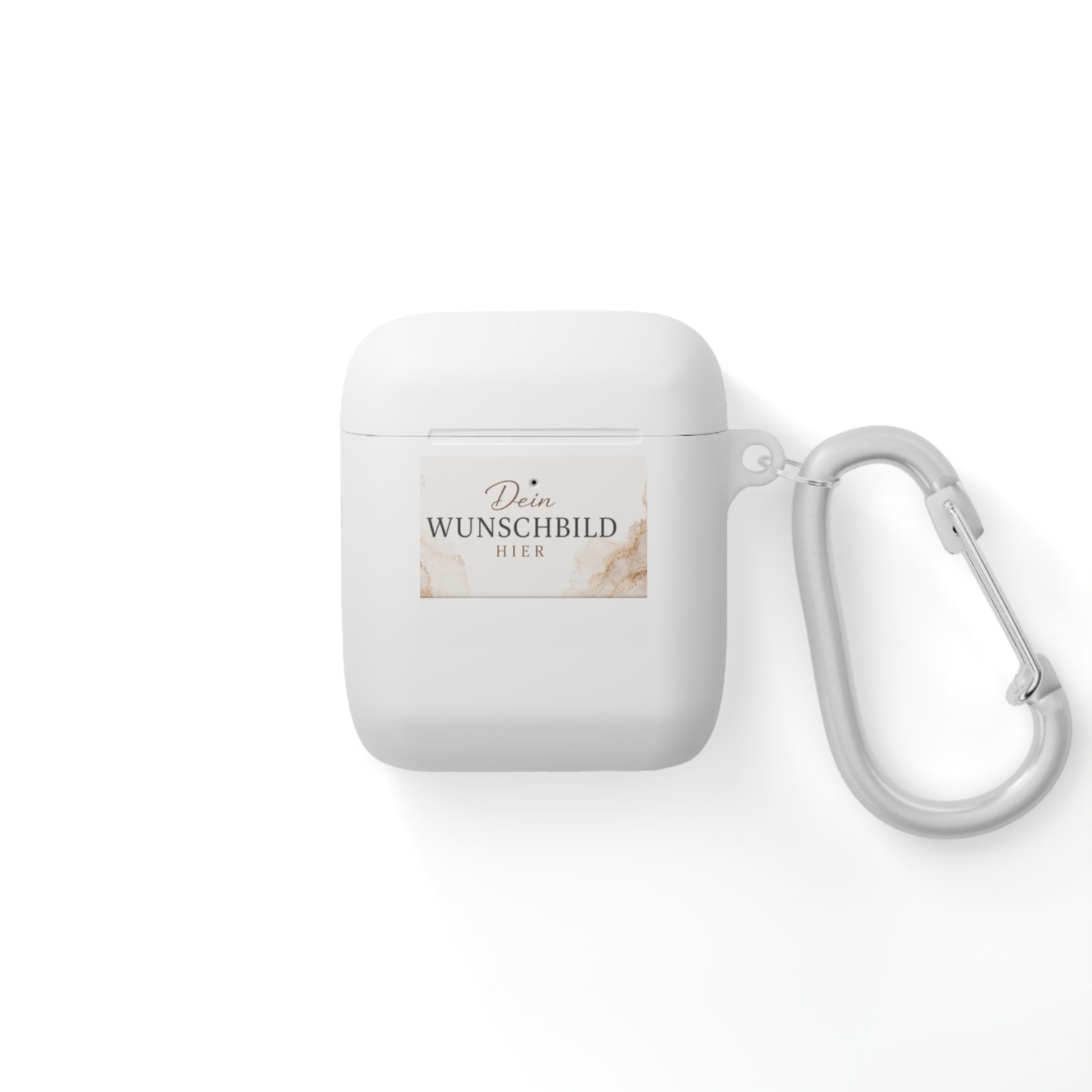 Custom Photo AirPods Case Cover — Personalized "Dein Wunschbild Hier" Design
