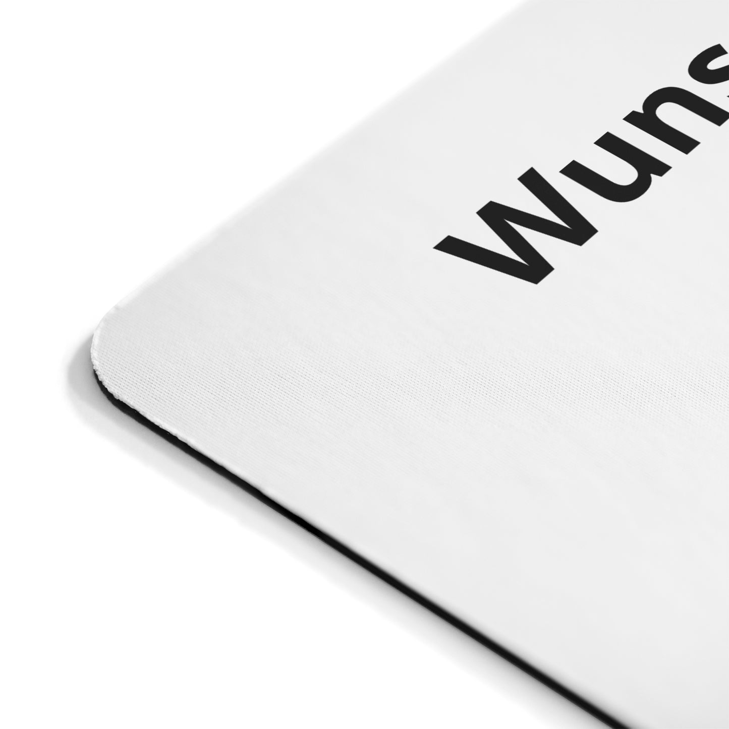 Custom Text Mouse Pad — Personalized "Wunschtext 1 / Wunschtext 2" Office Mousepad