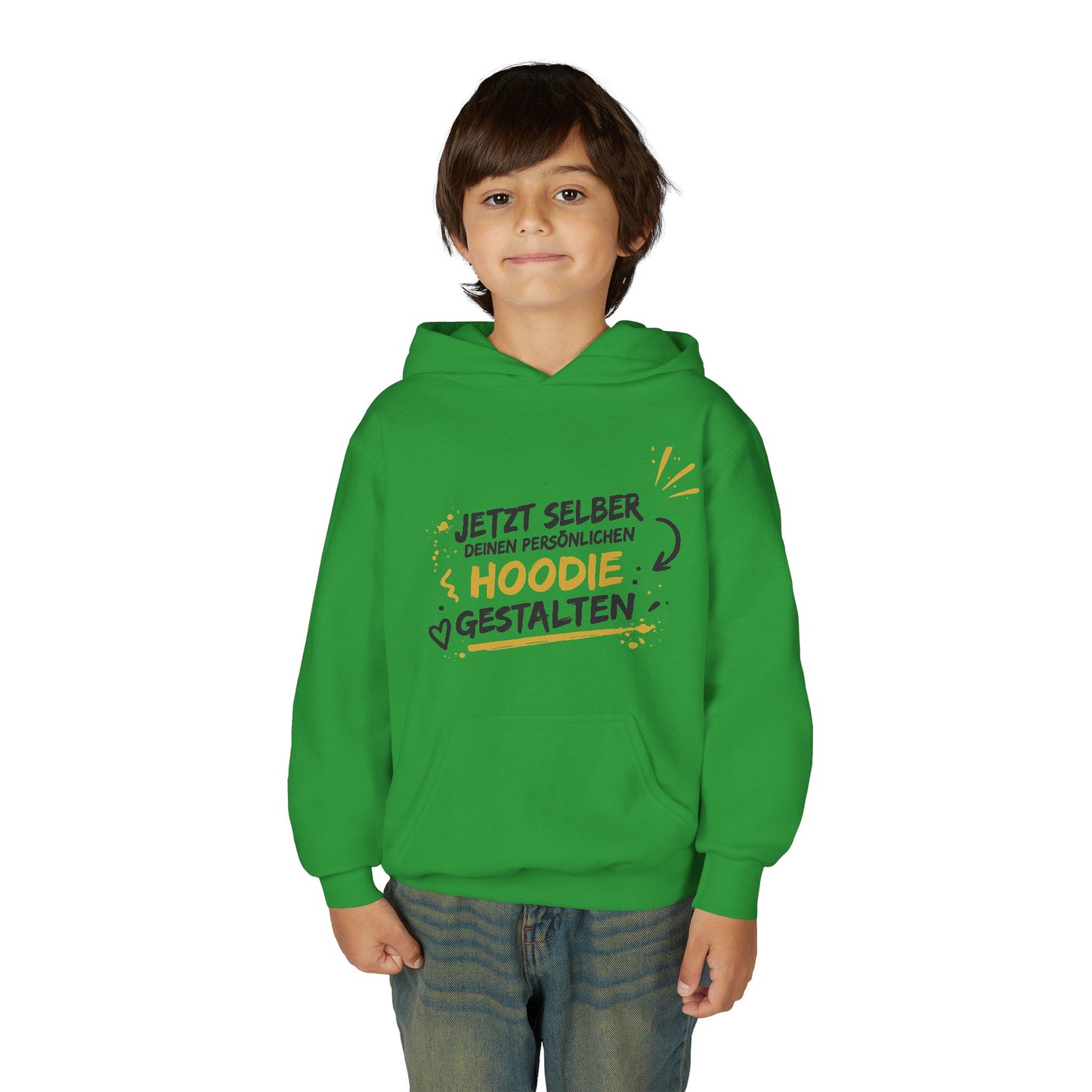 Personalisierten Kinder Hoodie selbst gestalten
