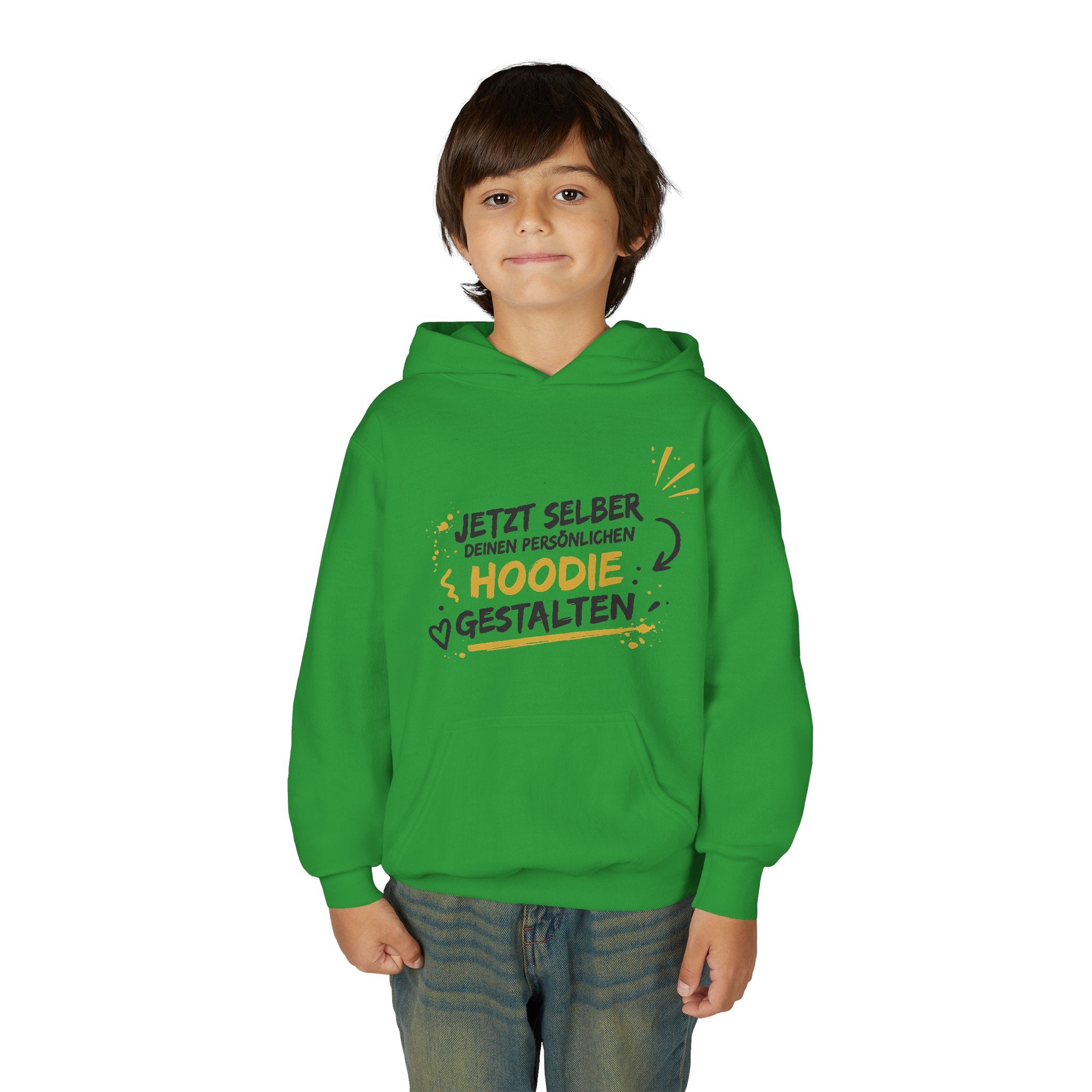 Personalisierten Kinder Hoodie selbst gestalten