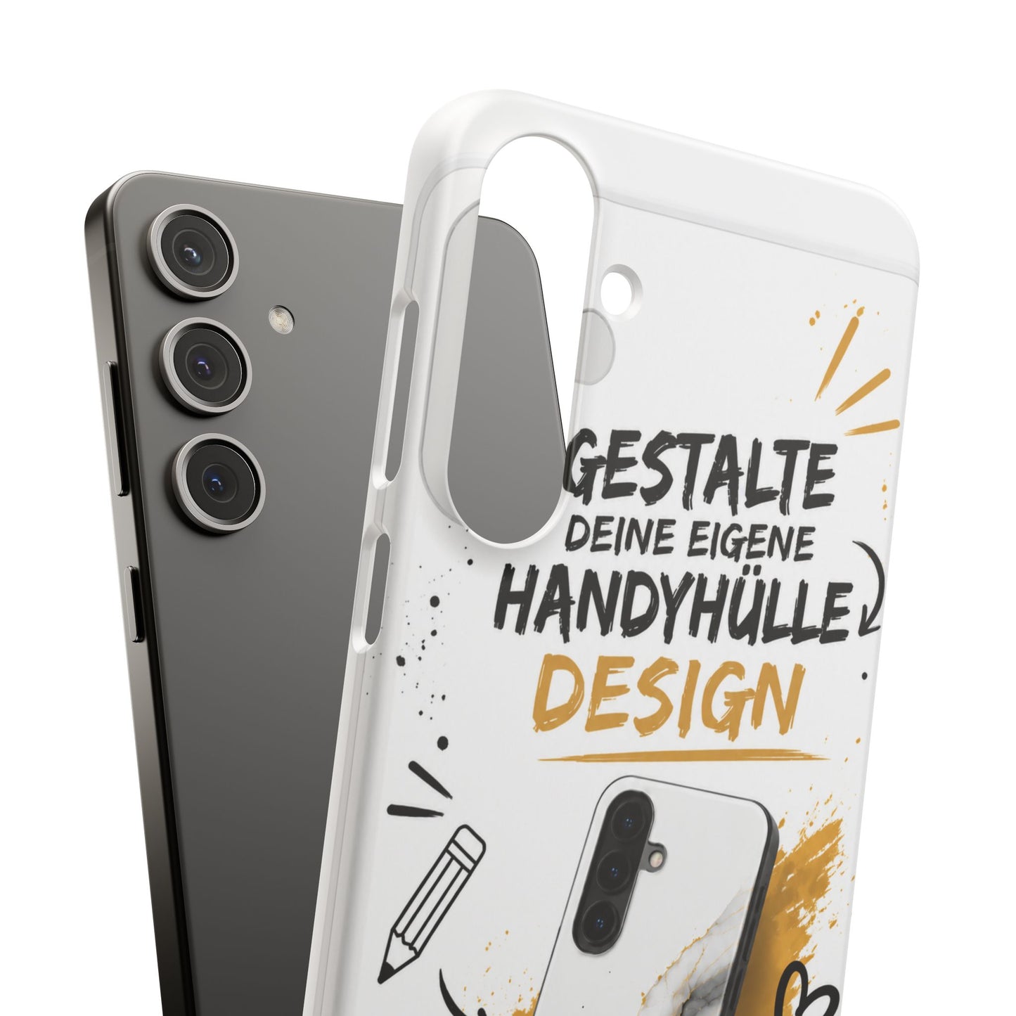 Handyhülle selbst gestalten | Mit Foto, Logo oder Wunschtext