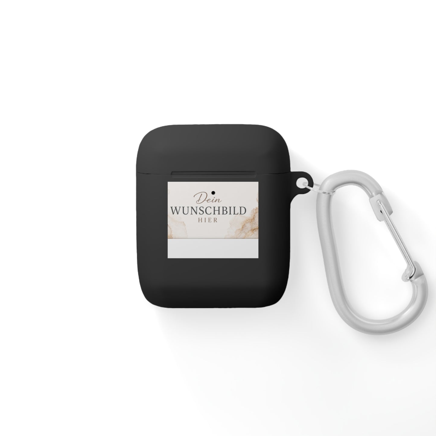 Custom Photo AirPods Case Cover — Personalized "Dein Wunschbild Hier" Design