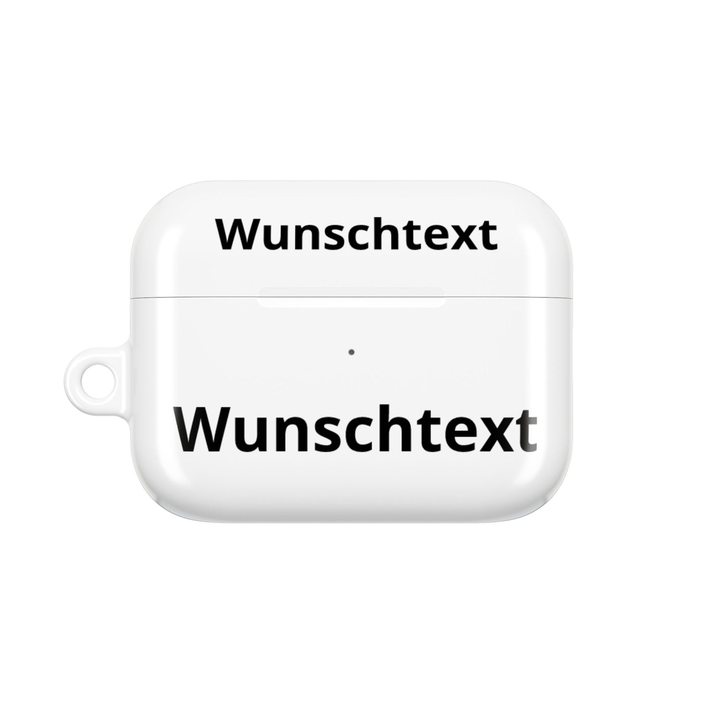 Personalisierte AirPods Hülle mit Wunschtext