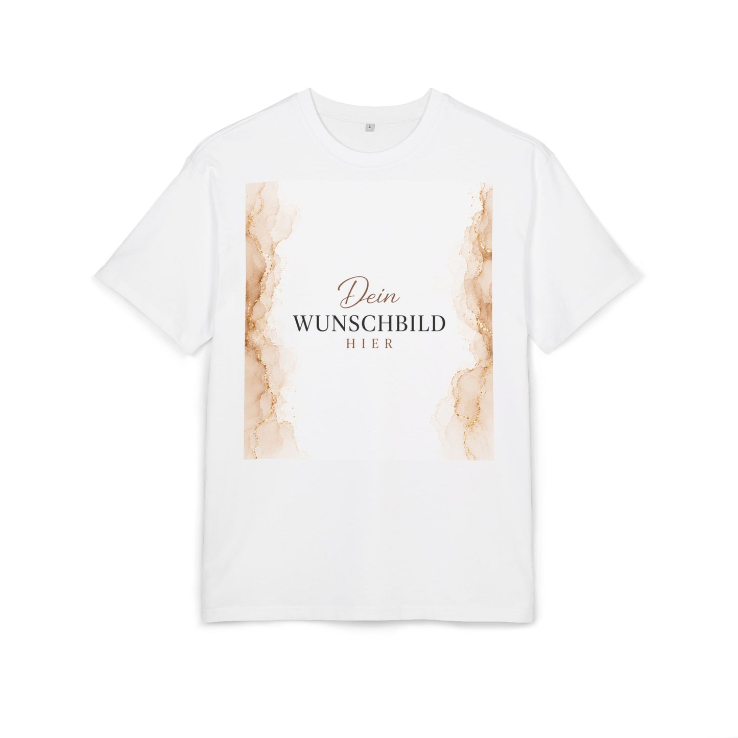 Personalisiertes Oversized T-Shirt mit eigenem Wunschbild