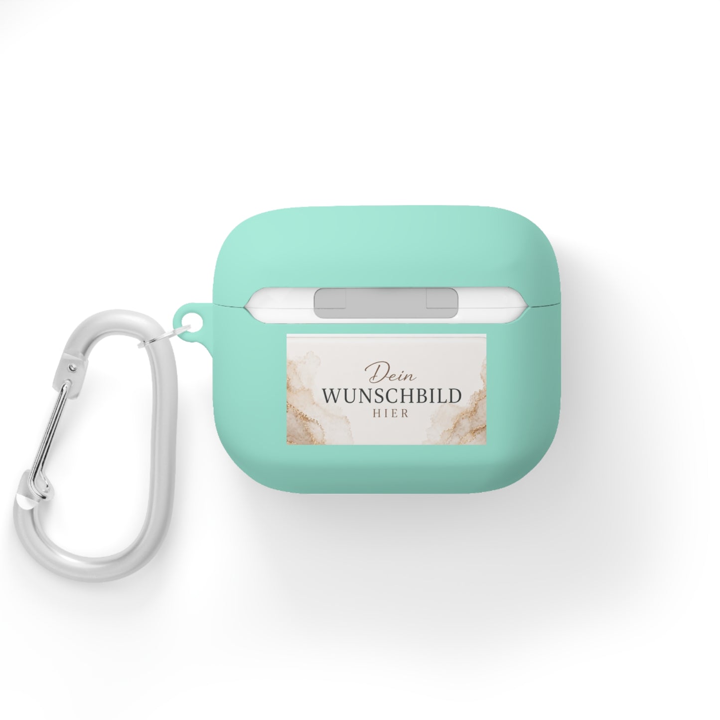 Custom Photo AirPods Case Cover — Personalized "Dein Wunschbild Hier" Design