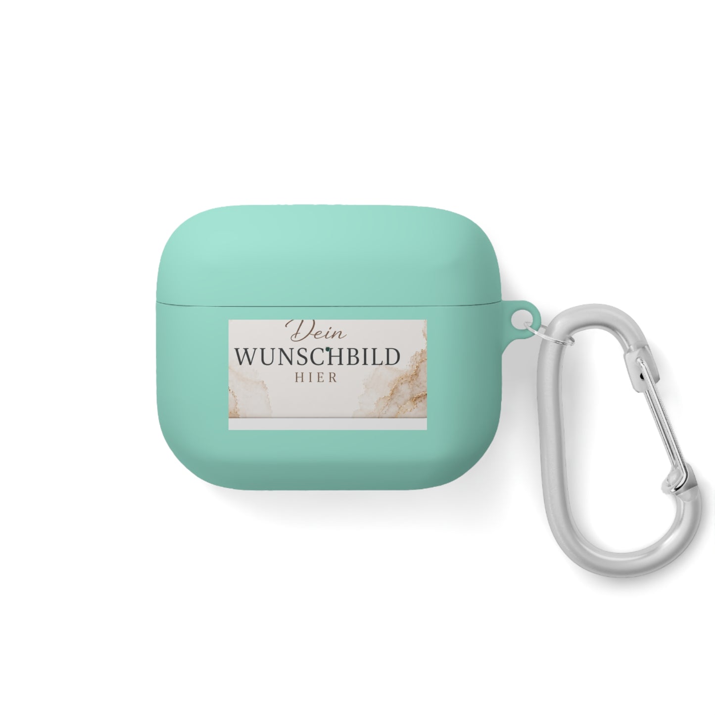Custom Photo AirPods Case Cover — Personalized "Dein Wunschbild Hier" Design
