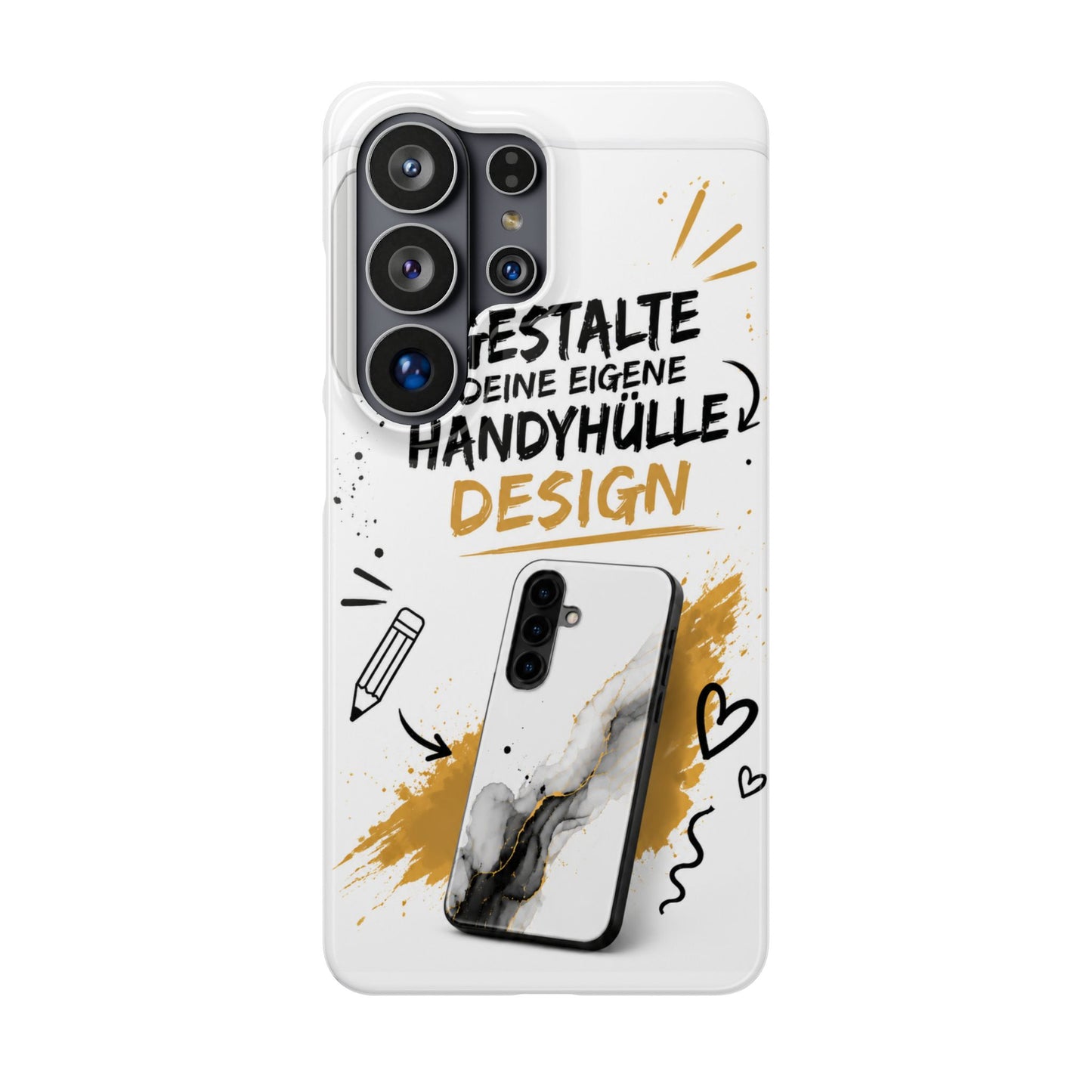 Handyhülle selbst gestalten | Mit Foto, Logo oder Wunschtext