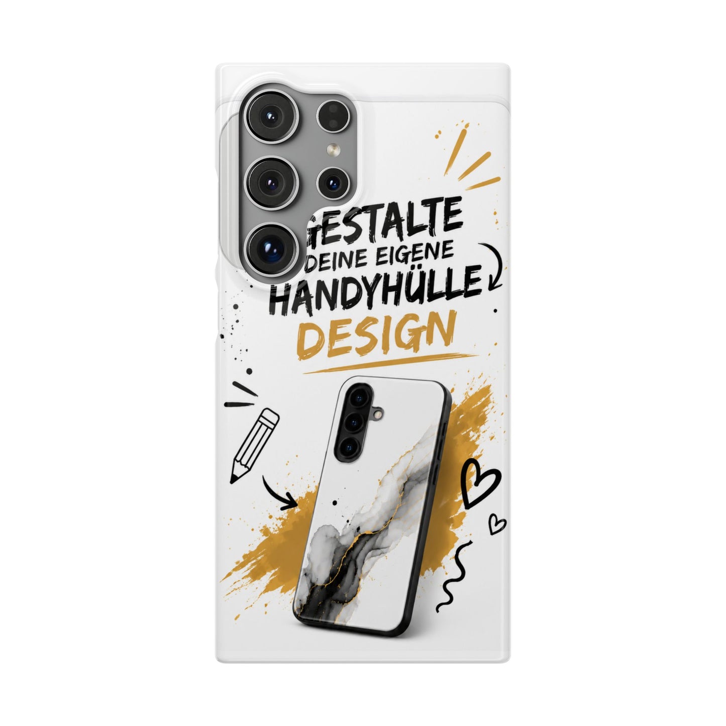 Handyhülle selbst gestalten | Mit Foto, Logo oder Wunschtext
