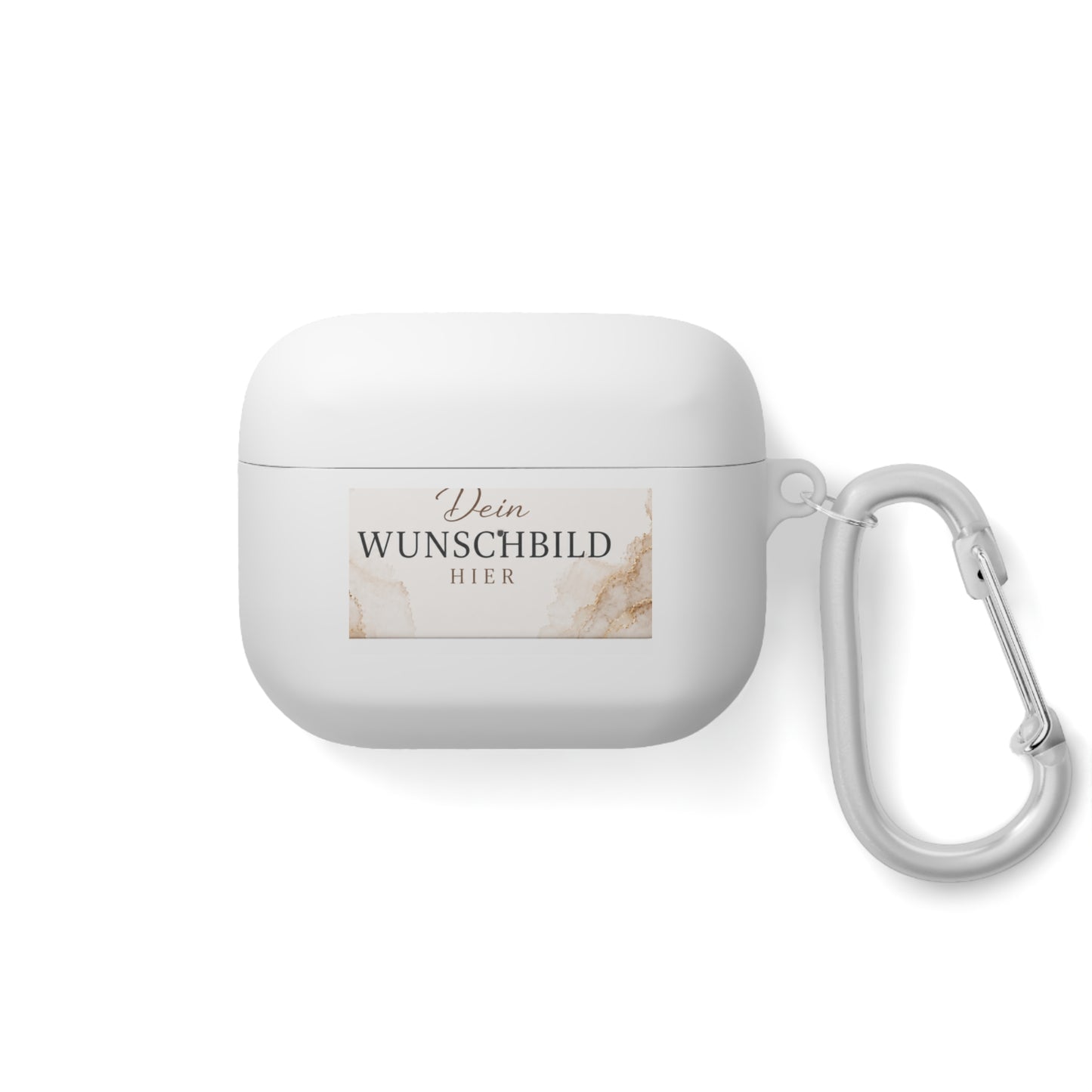 Custom Photo AirPods Case Cover — Personalized "Dein Wunschbild Hier" Design