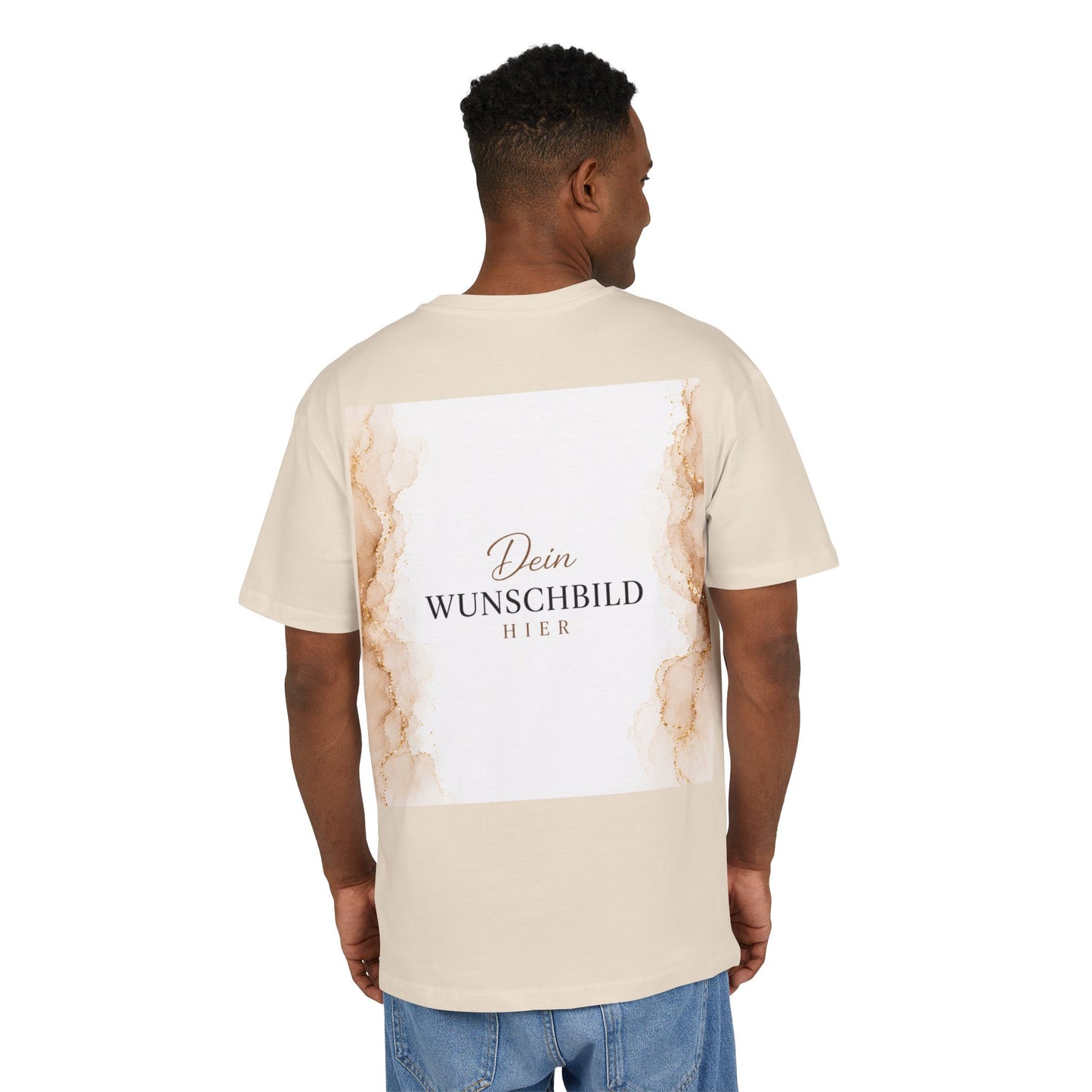 Personalisiertes Oversized T-Shirt mit eigenem Wunschbild
