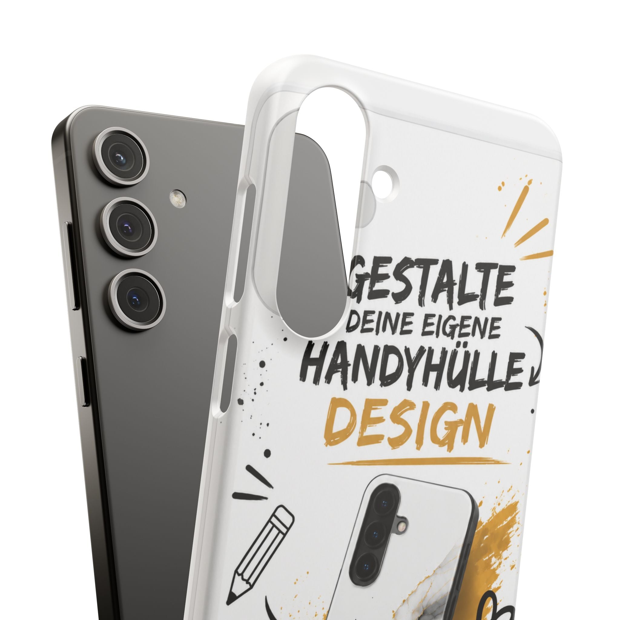 Handyhülle selbst gestalten | Mit Foto, Logo oder Wunschtext
