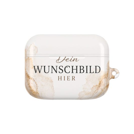 AirPod Case — Personalized Marble Design ("Dein Wunschbild hier")