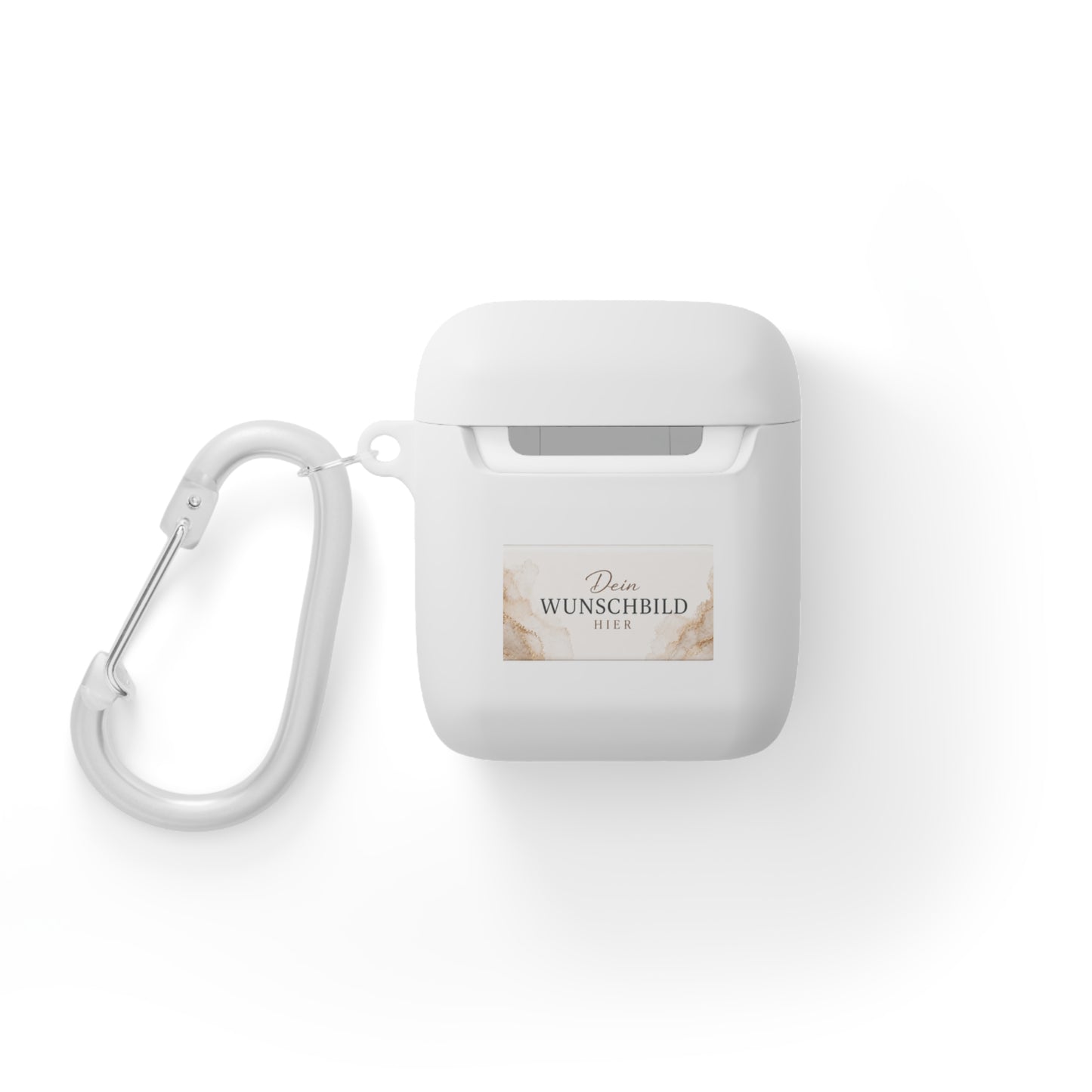 Custom Photo AirPods Case Cover — Personalized "Dein Wunschbild Hier" Design