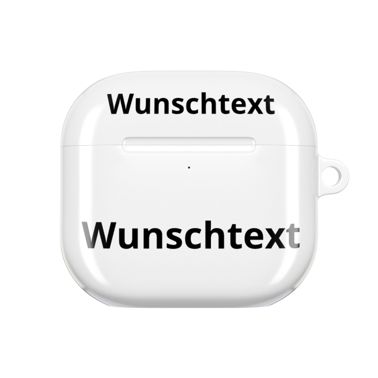 Personalisierte AirPods Hülle mit Wunschtext