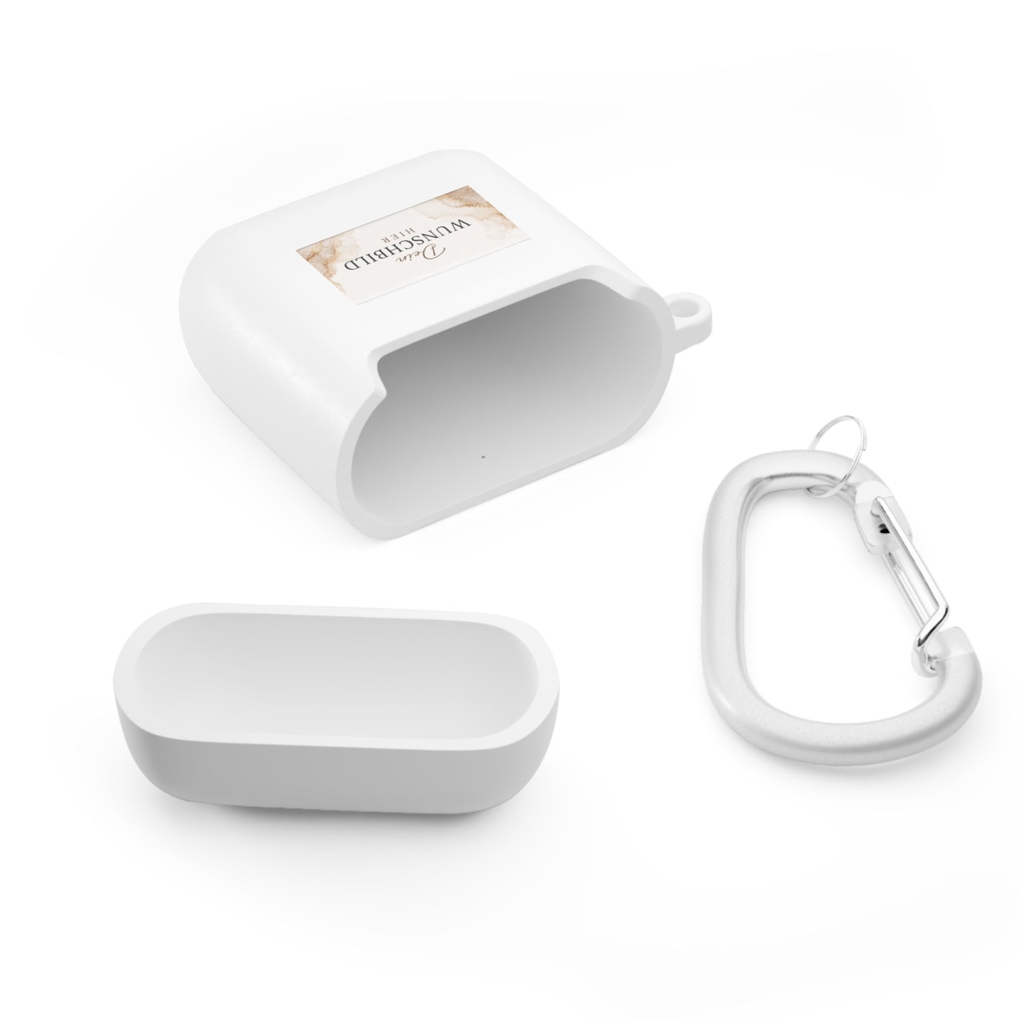 Custom Photo AirPods Case Cover — Personalized "Dein Wunschbild Hier" Design