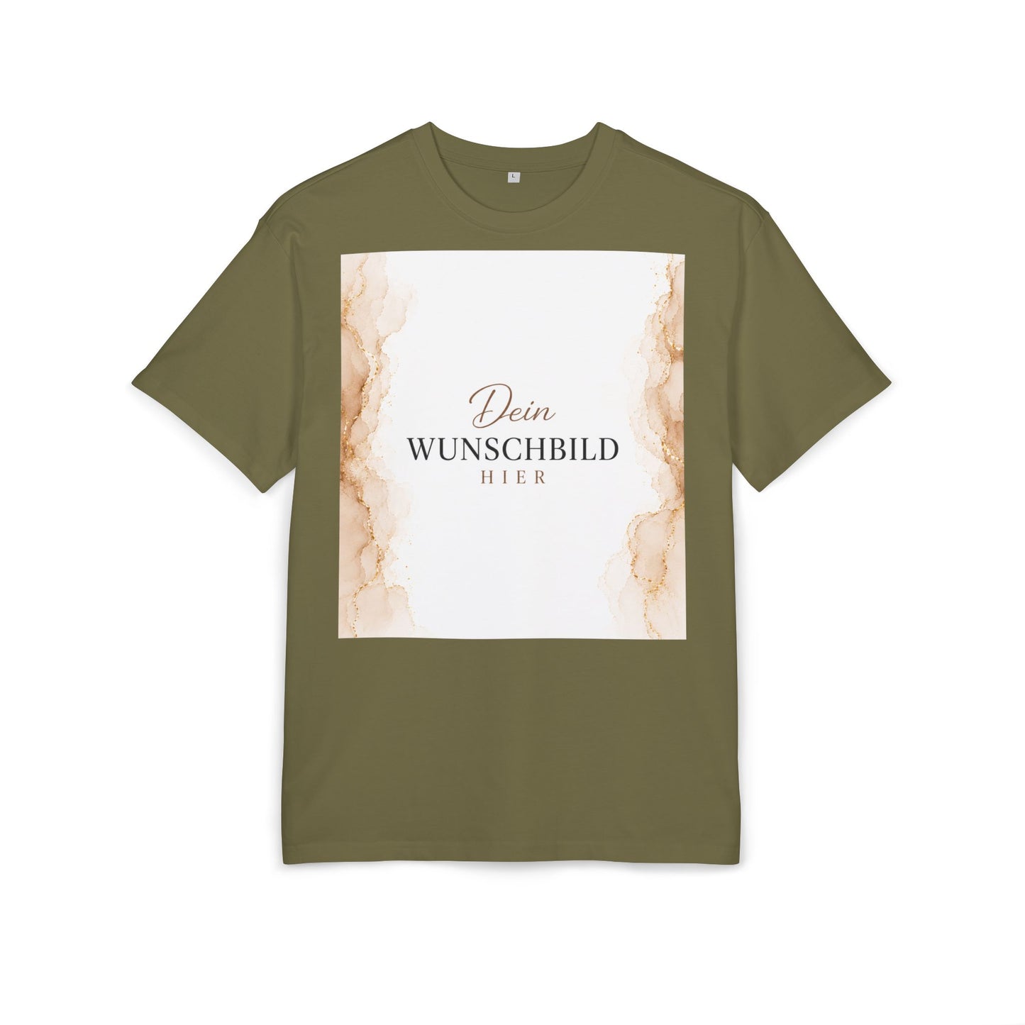 Personalisiertes Oversized T-Shirt mit eigenem Wunschbild