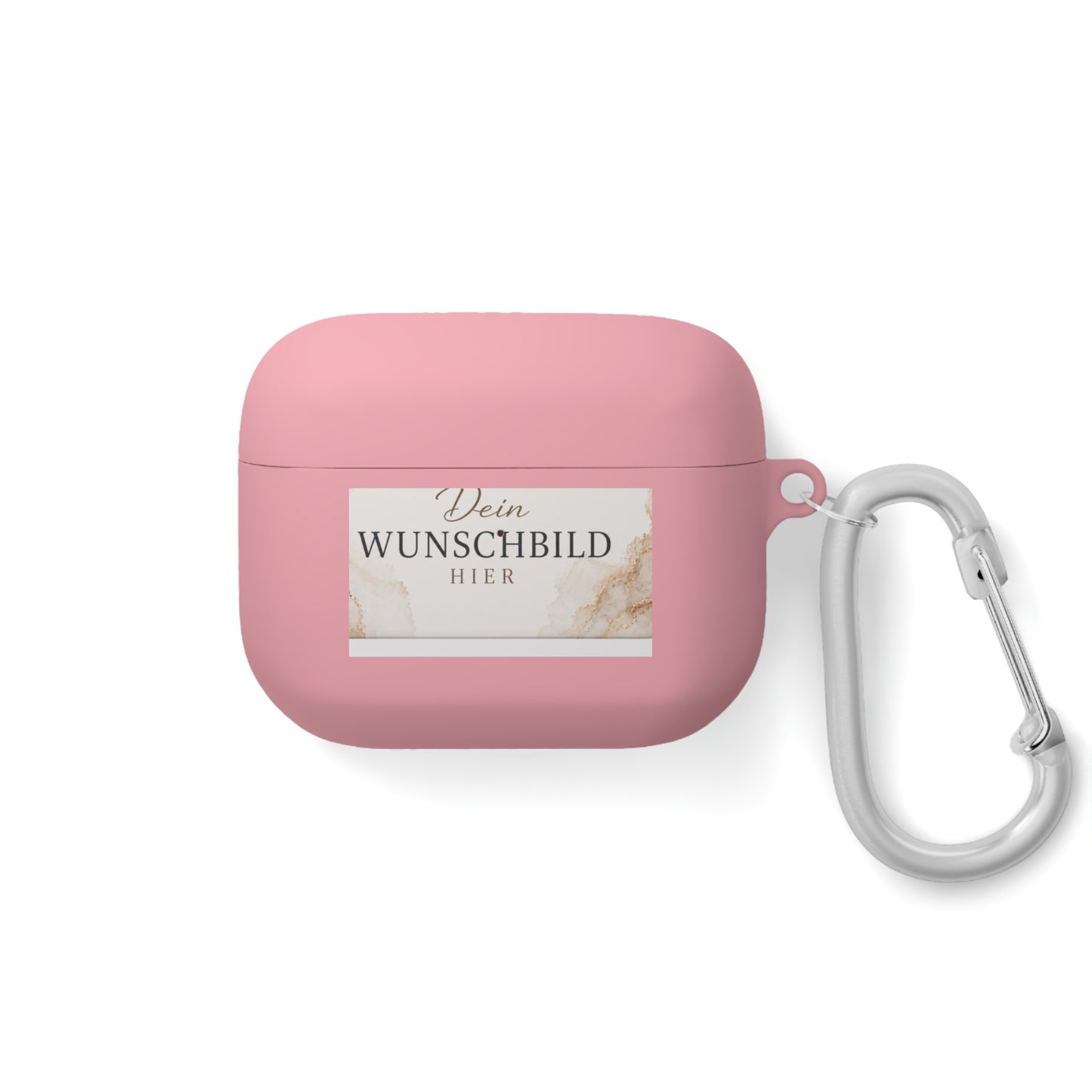 Custom Photo AirPods Case Cover — Personalized "Dein Wunschbild Hier" Design