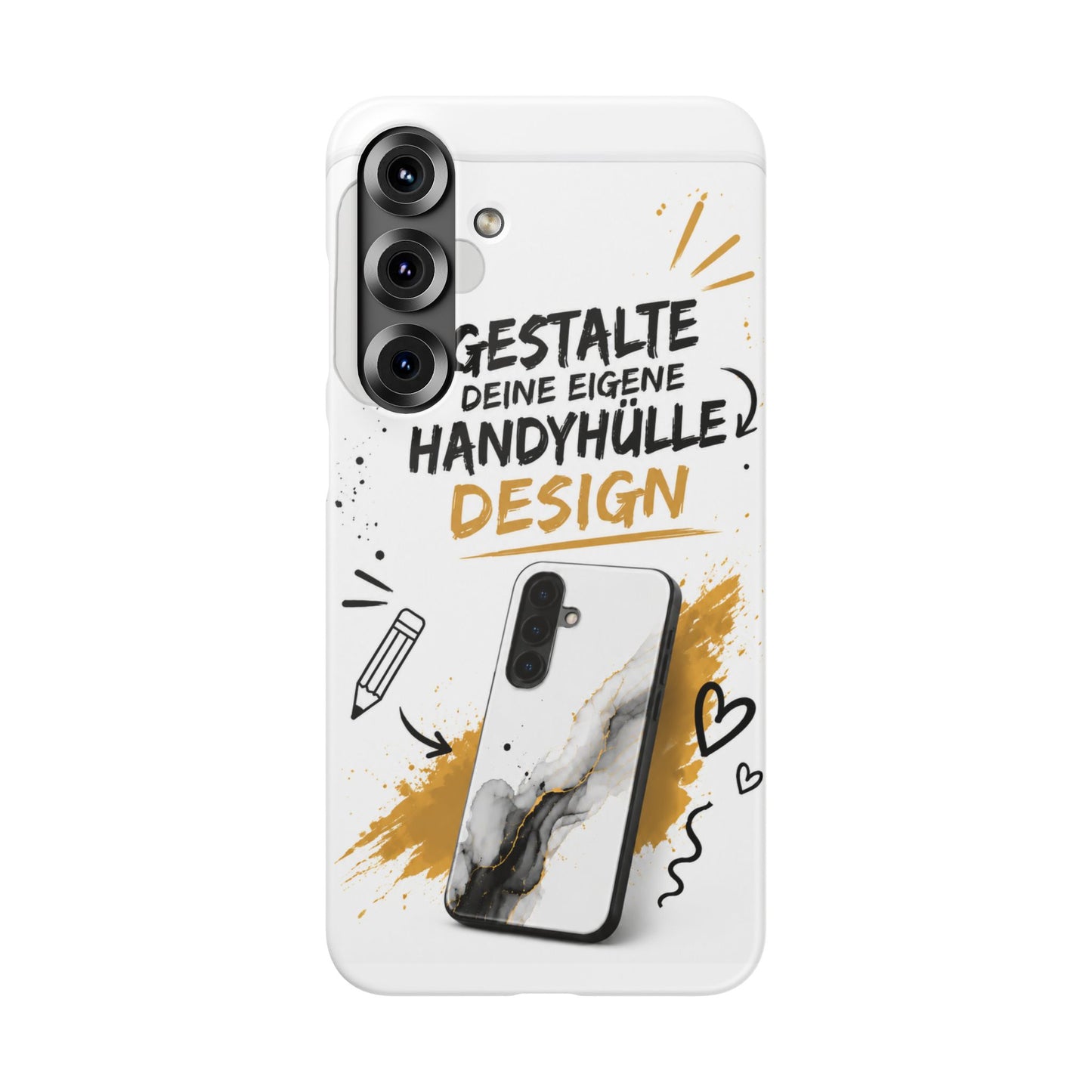 Handyhülle selbst gestalten | Mit Foto, Logo oder Wunschtext