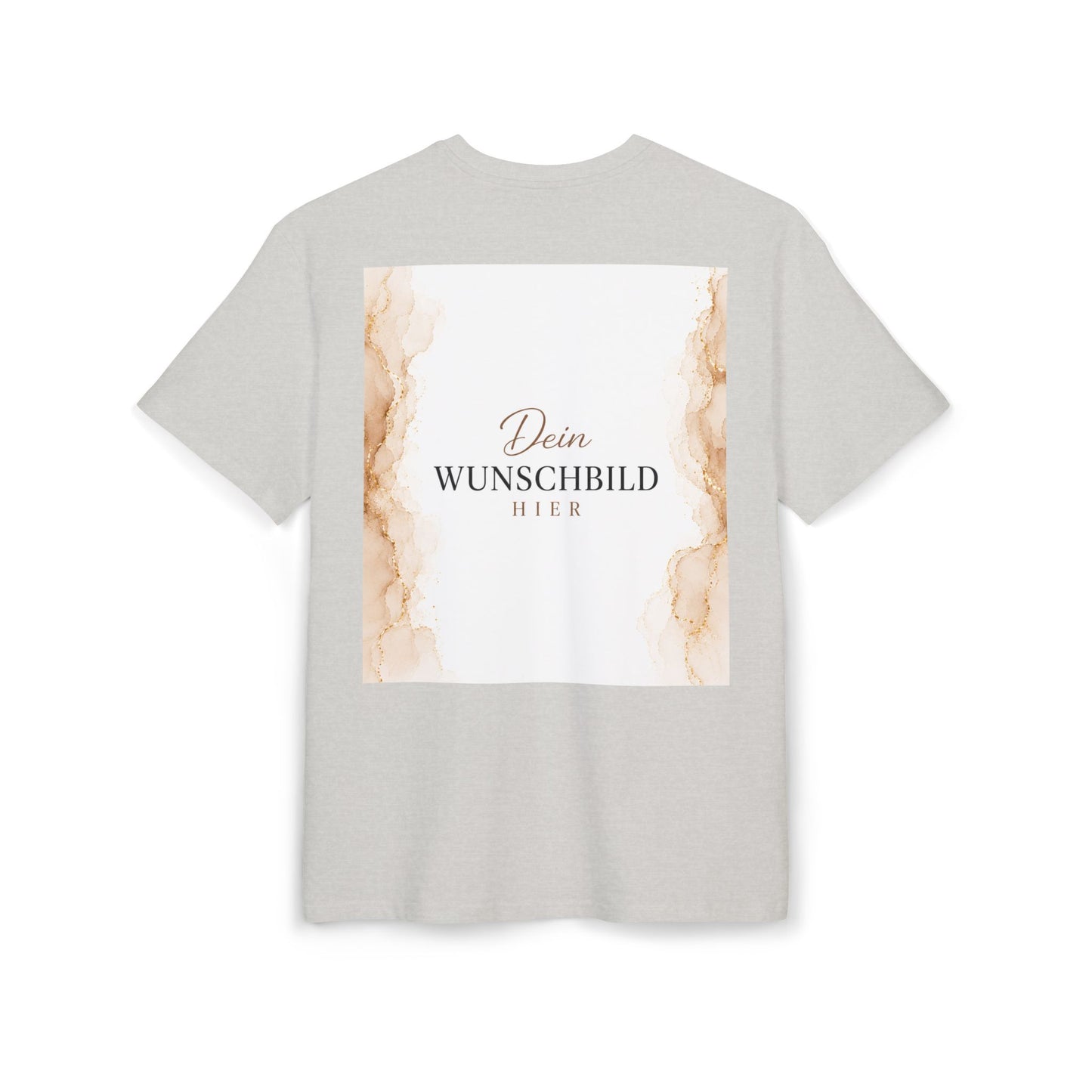 Personalisiertes Oversized T-Shirt mit eigenem Wunschbild