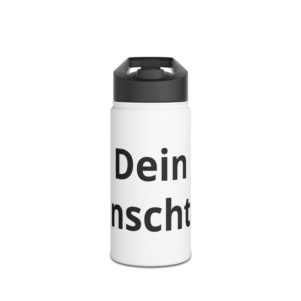 Individuell gestaltbare Thermotrinkflasche mit hochwertigem Druck