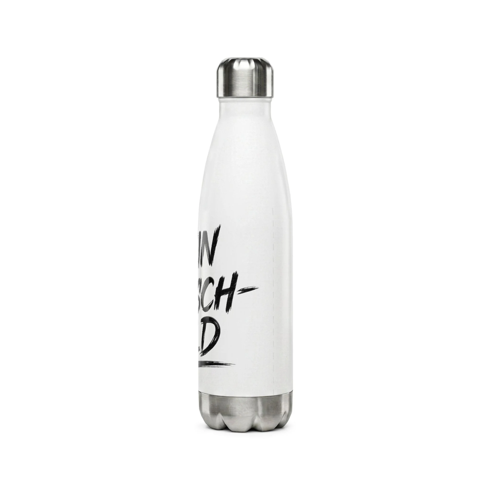 Personalisierte Edelstahl-Thermoflasche mit eigenem Foto für unterwegs